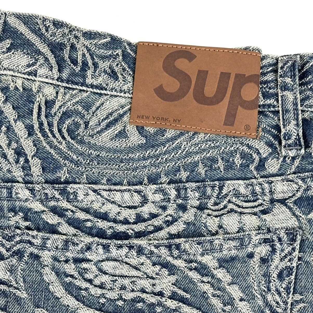 Supreme Paisley Grid Chino Pant (SS20) - $148