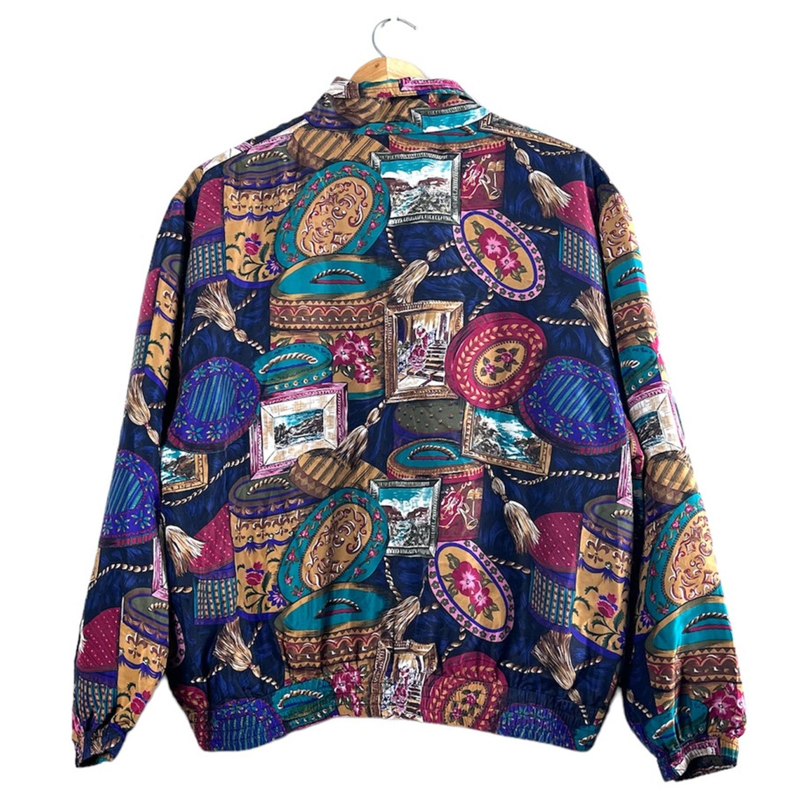 Vintage Women's 100% Silk Westbound Windbreaker M Size M / US 6-8 / IT 42-44 - 2 Thumbnail