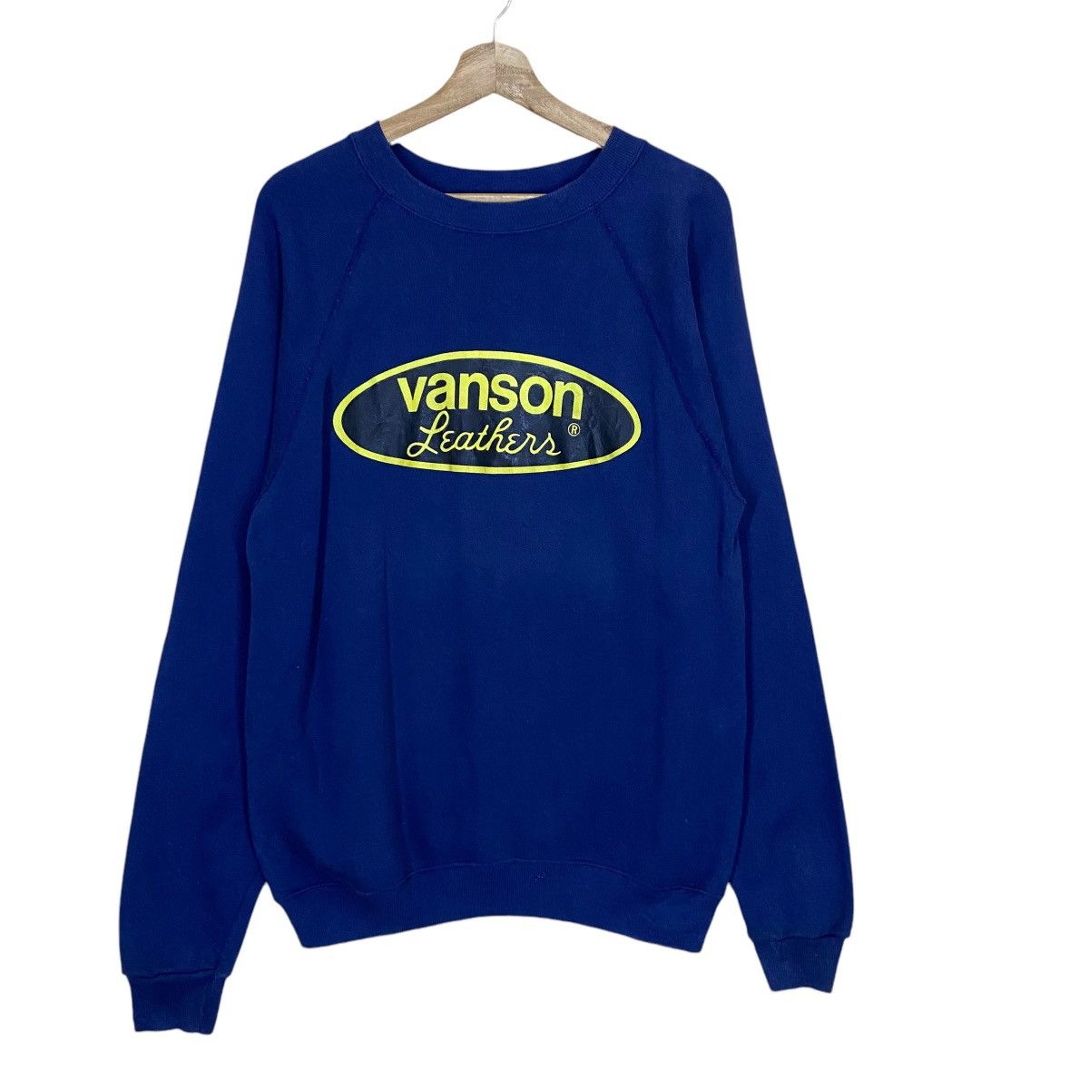Vanson Leathers Vintage 80s Vanson Leather Crewneck Sweatshirt Size US M / EU 48-50 / 2 - 1 Thumbnail