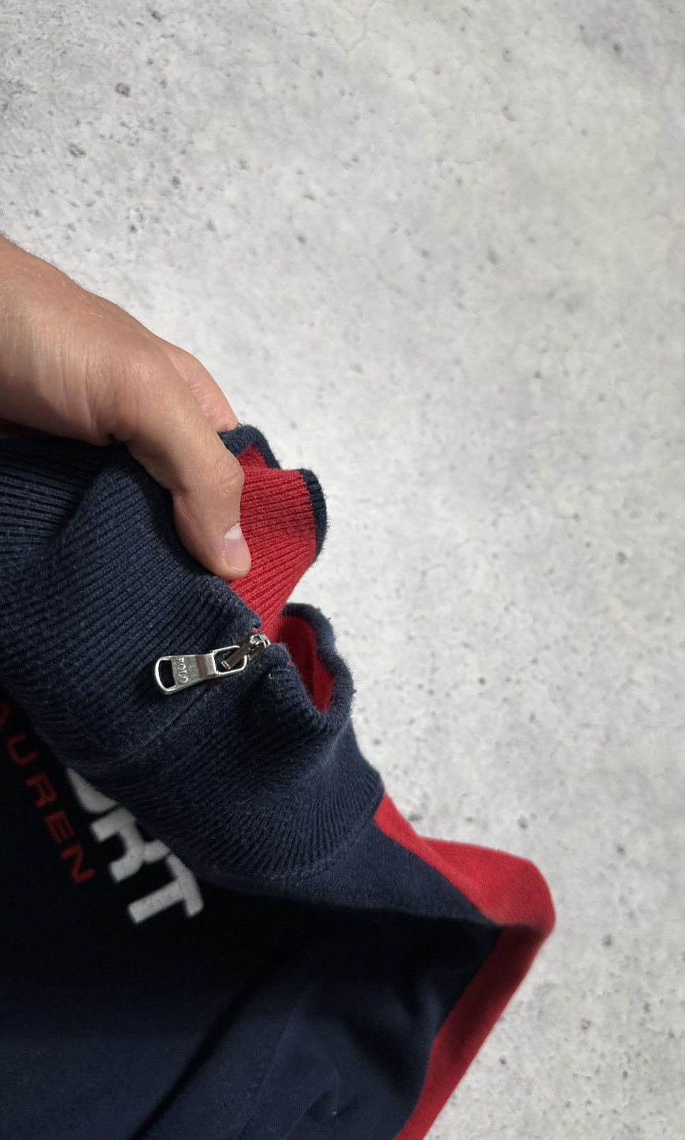 Polo Ralph Lauren Polo Ralph Lauren Sport 1/4 Zip Sweater Big Logo PRL Size US L / EU 52-54 / 3 - 6 Thumbnail