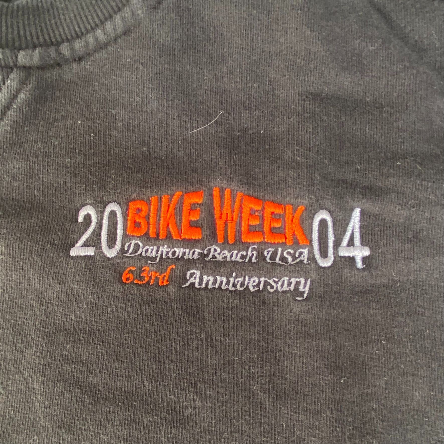 Vintage Vintage Y2K Bike Week Sweatshirt Grunge Motorcycle Biker Size US XXL / EU 58 / 5 - 3 Thumbnail