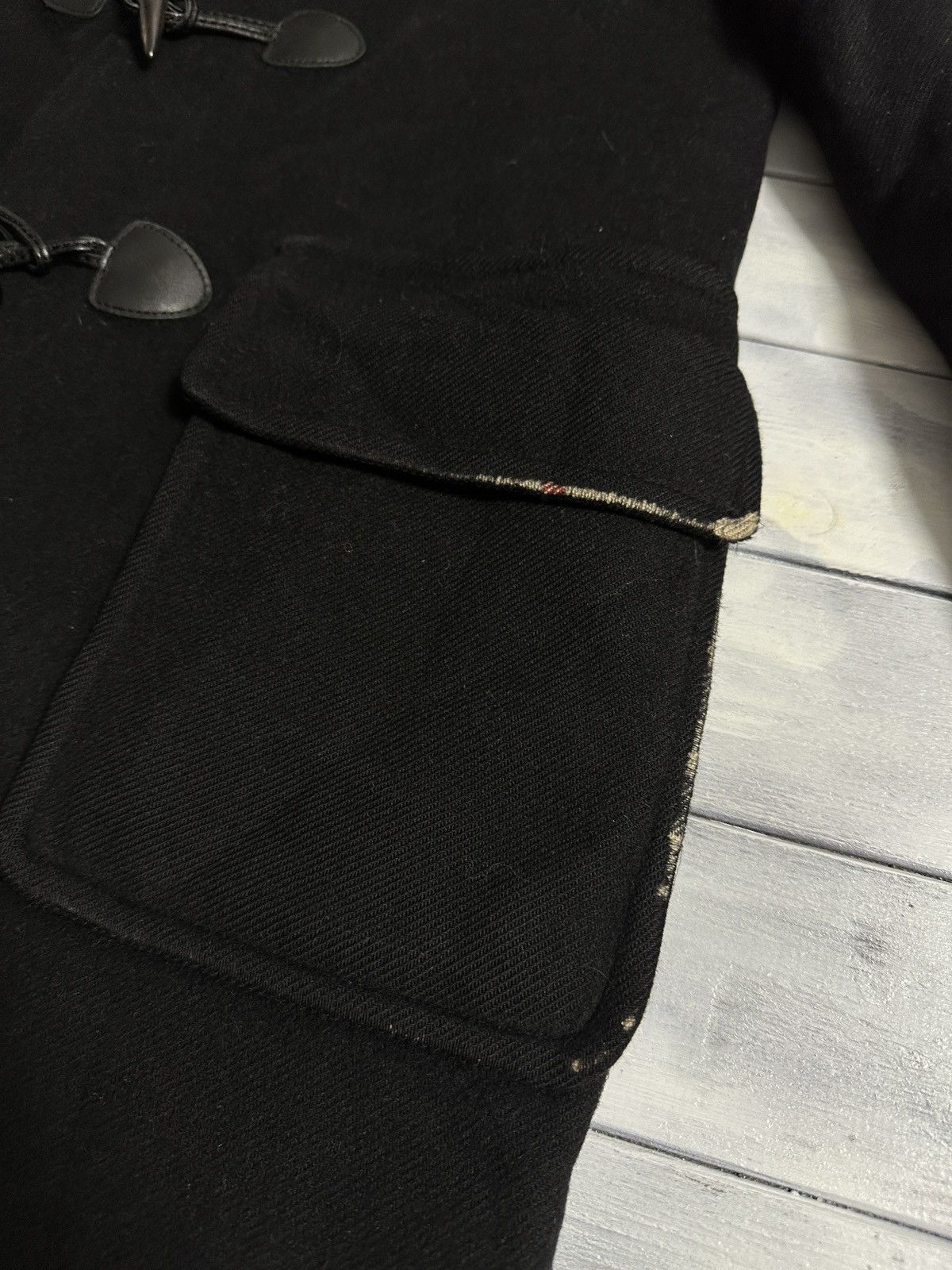 Burberry Rare Luxury Burberry Brit Coat Nova Check 100% Wool Size 8. Size S / US 4 / IT 40 - 16 Thumbnail