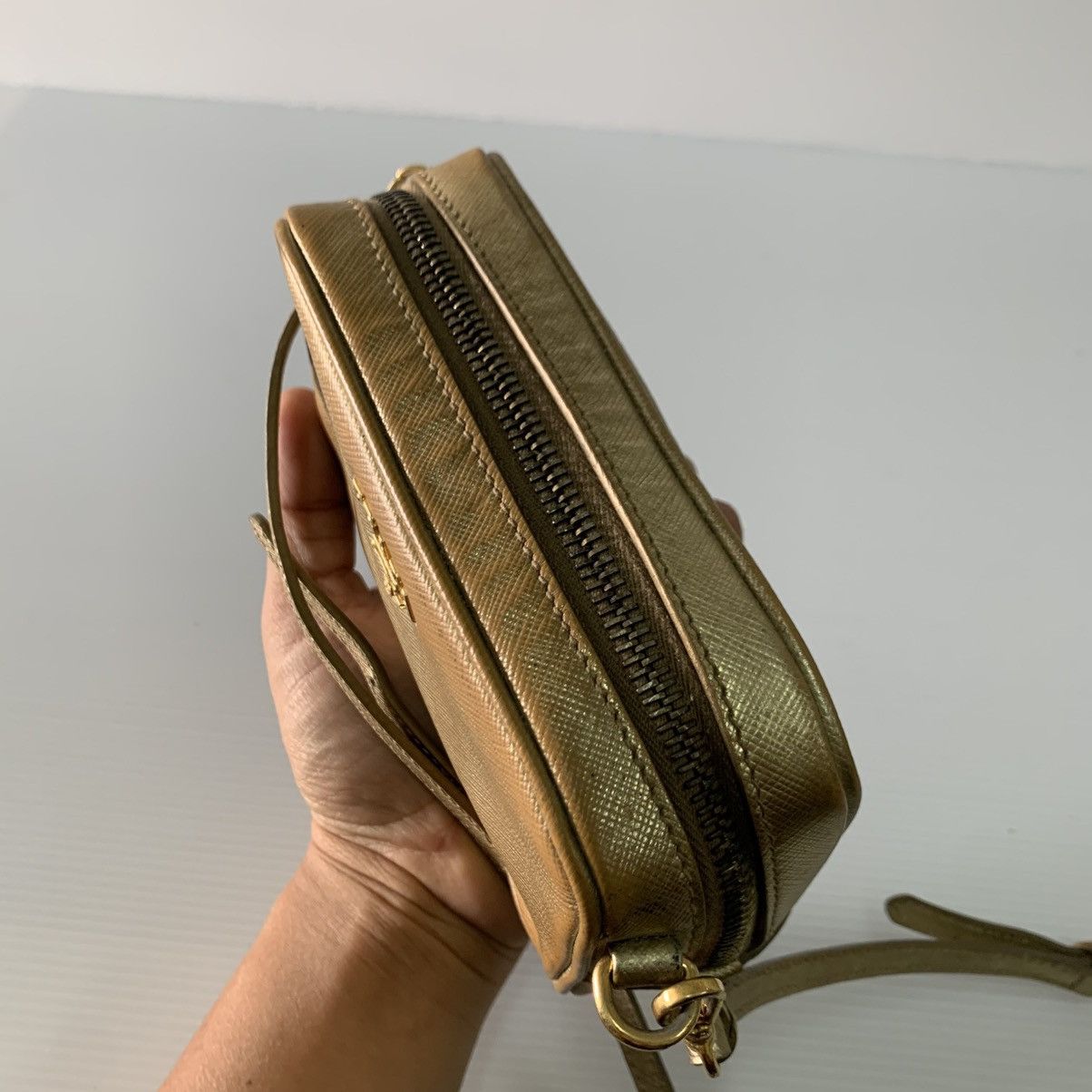 Prada Prada Mini Leather Slingbag Size ONE SIZE - 5 Thumbnail