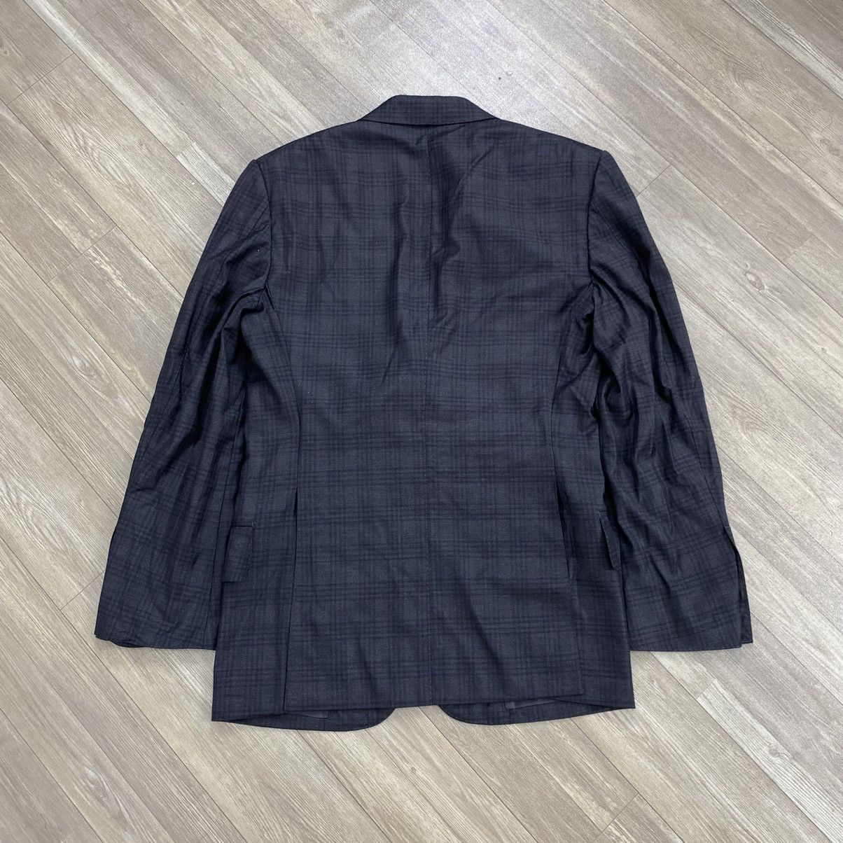 Tom Ford Vintage Tom Ford Shelton Plaid Patterned Wool Blazer Jacket Size 46R - 19 Thumbnail