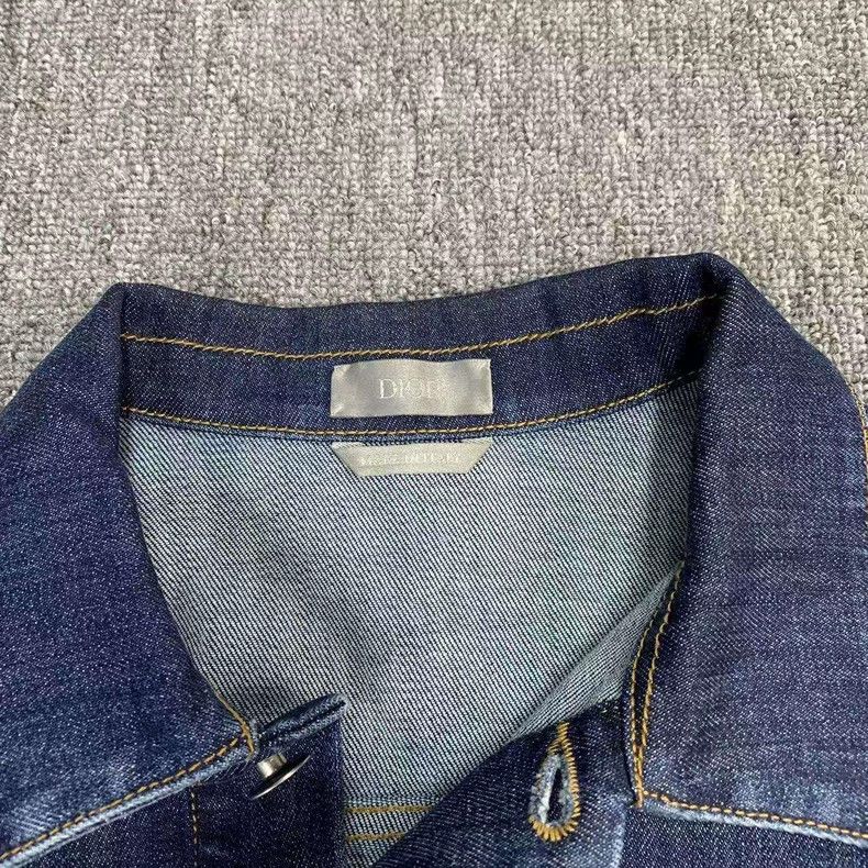 Dior Dior Printed pattern single-breasted denim jacket 2501-Next Size US S / EU 44-46 / 1 - 3 Thumbnail