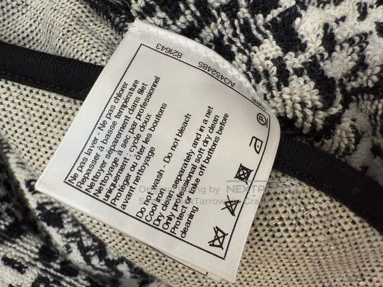 Chanel Chanel Black and white plaid cloak jacket Size XS / US 0-2 / IT 36-38 - 8 Thumbnail