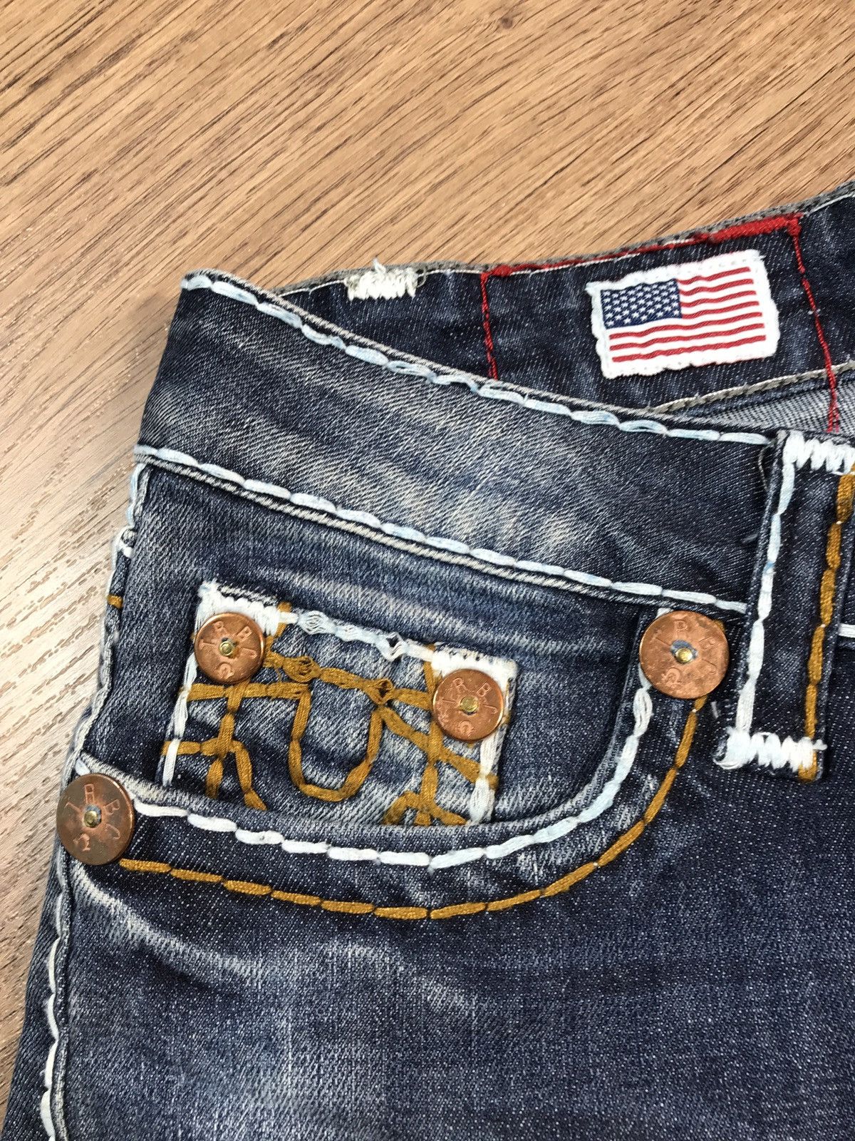 True Religion × Vintage True Religion Vintage Jeans Size 30" / US 8 / IT 44 - 6 Thumbnail