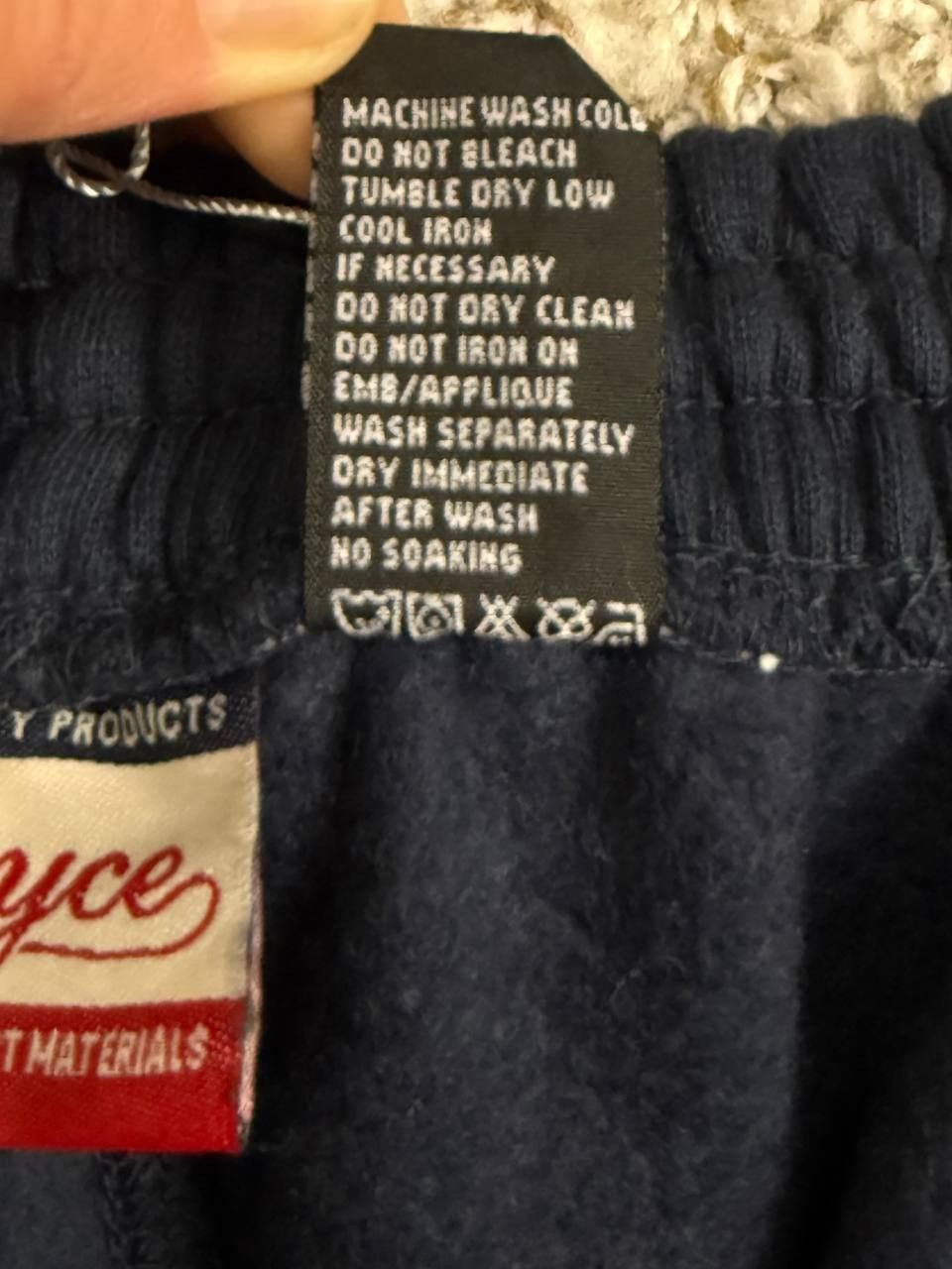 Enyce Enyce Sweatpants Y2K 2000s Red Side Stripe Hip Hop Size US 38 / EU 54 - 11 Thumbnail