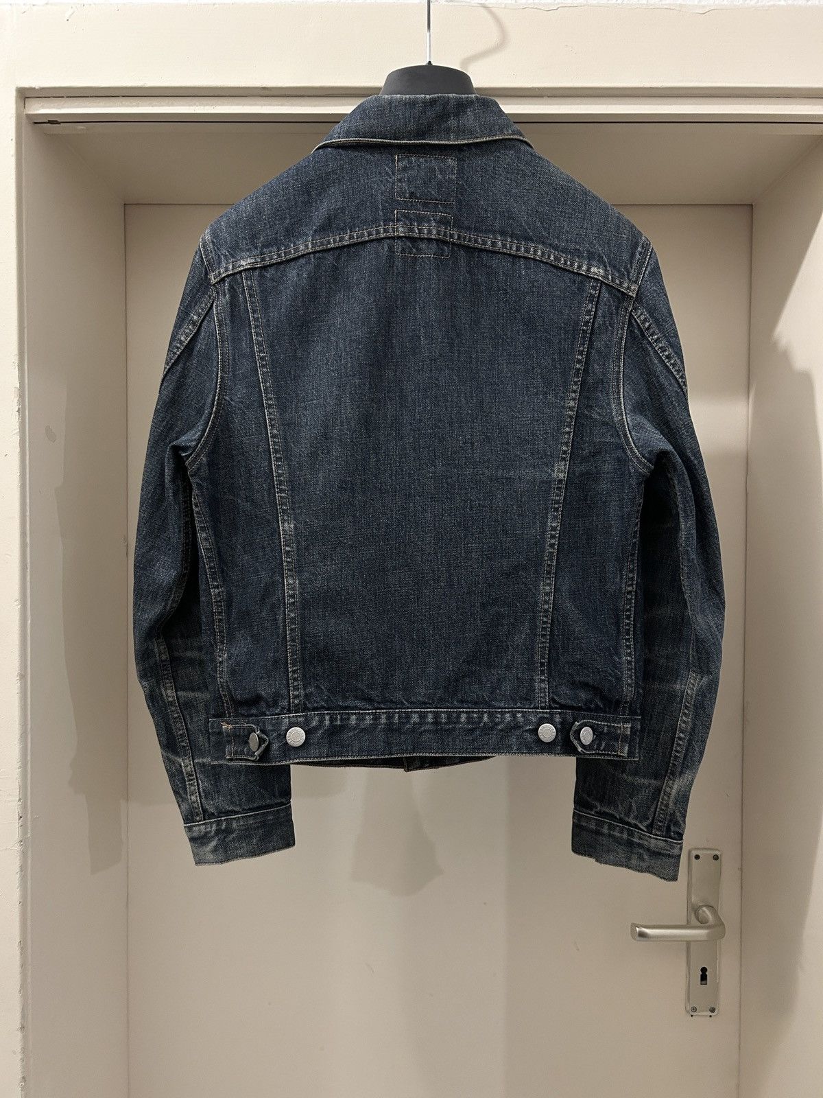 Helmut Lang 1999 raw denim type 3 trucker jacket Size US S / EU 44-46 / 1 - 3 Thumbnail