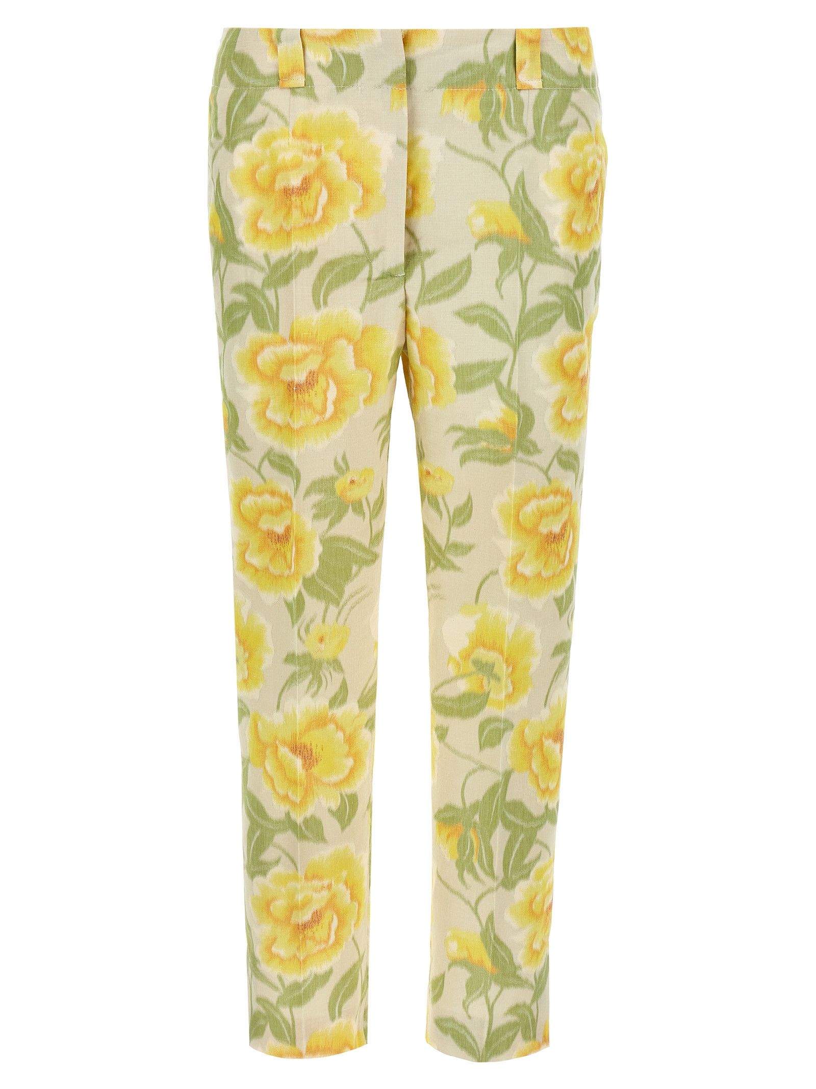 Kenzo KENZO Women Straight Pants FF52PA1009DL 11 Beige | Grailed
