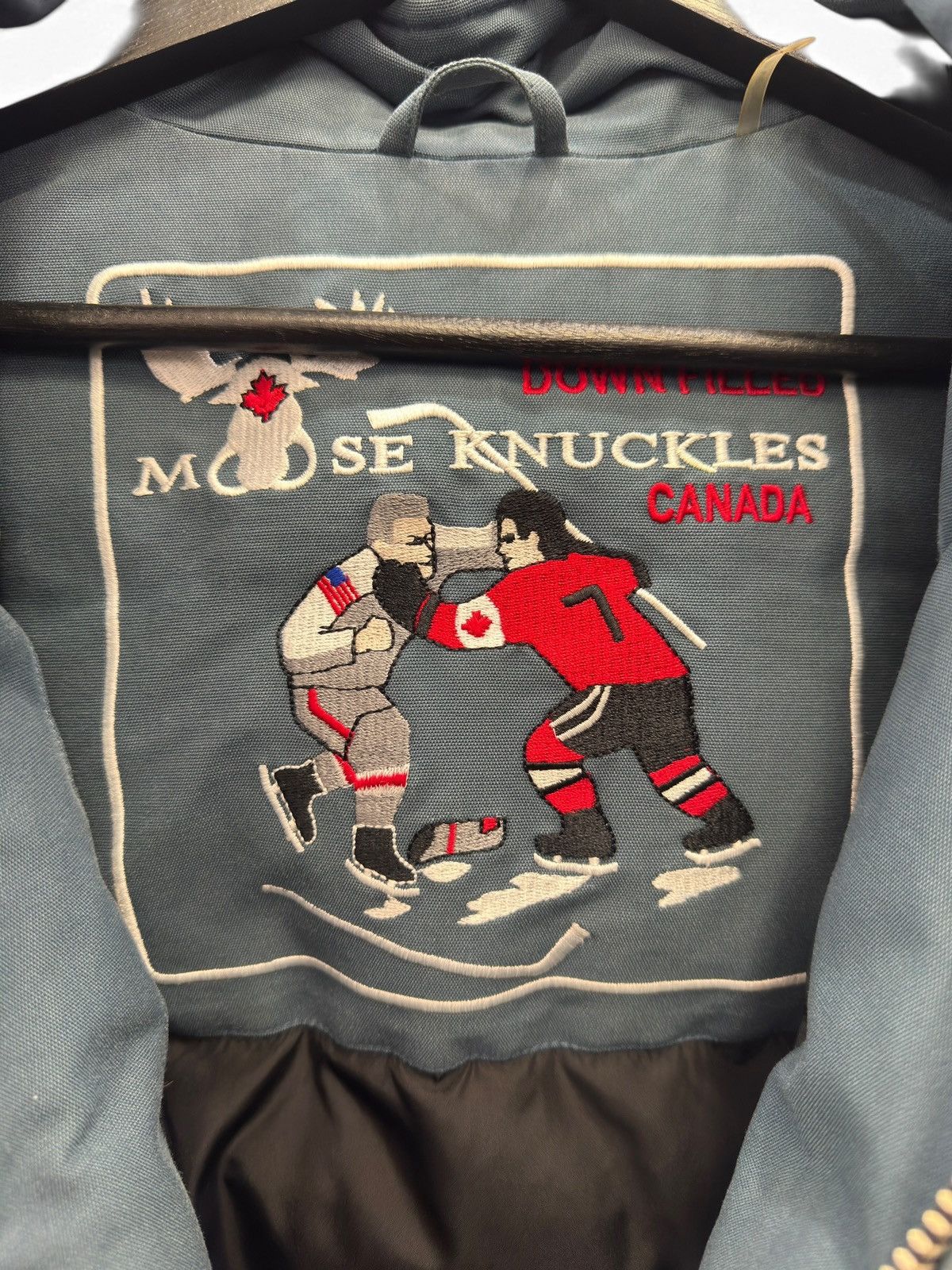 Moose Knuckles Moose Knuckles Gray Fur Jacket Size US L / EU 52-54 / 3 - 7 Thumbnail