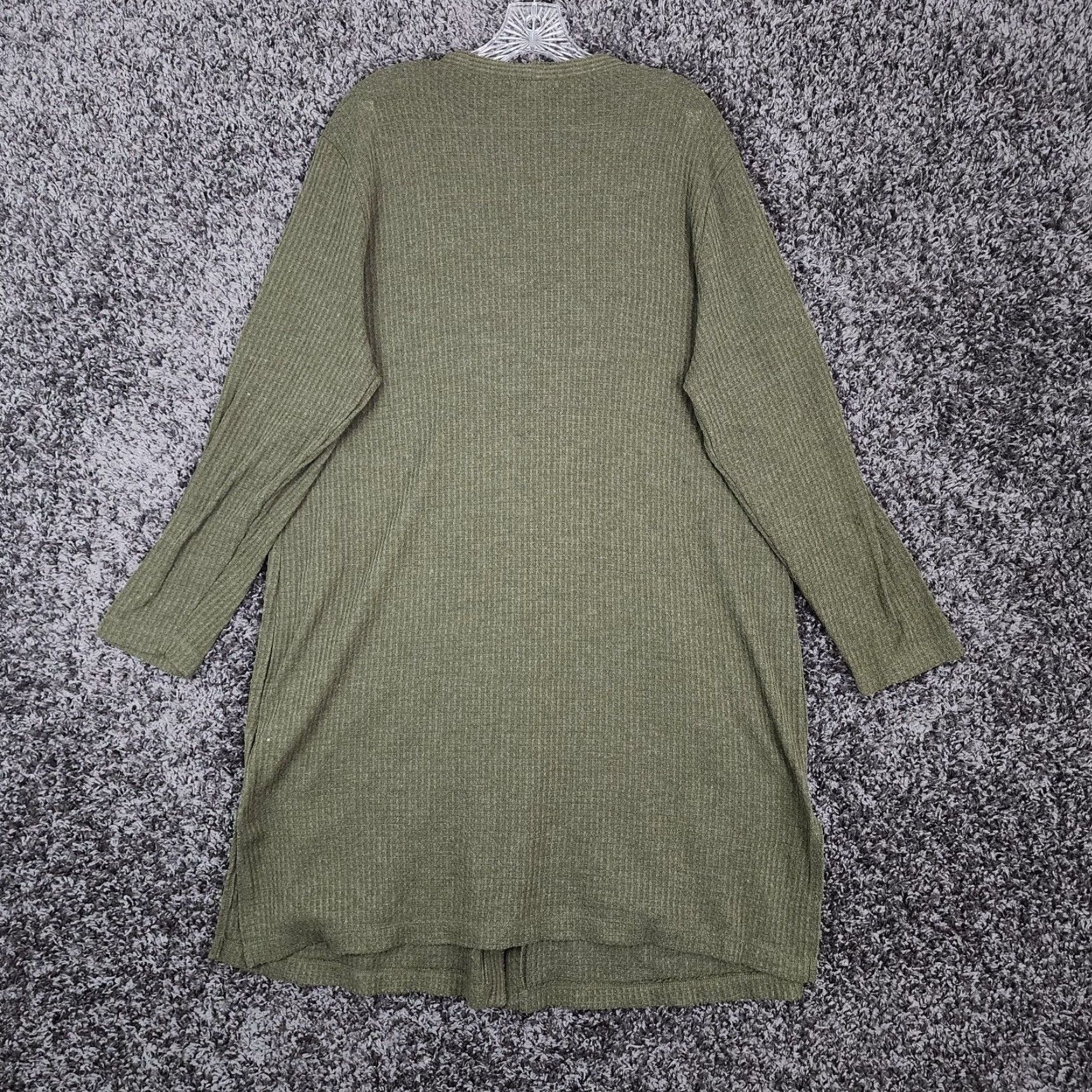 Vintage VINTAGE Maurices Plus Green Long Sleeve Cardigan Sweater Size 1X Womens Size XL / US 12-14 / IT 48-50 - 6 Thumbnail