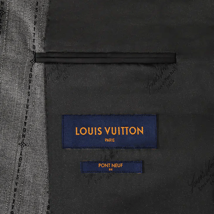 Louis Vuitton Single-Breasted Wool Pont Neuf Cutaway Jacket - 46 XS Size 46S - 6 Thumbnail