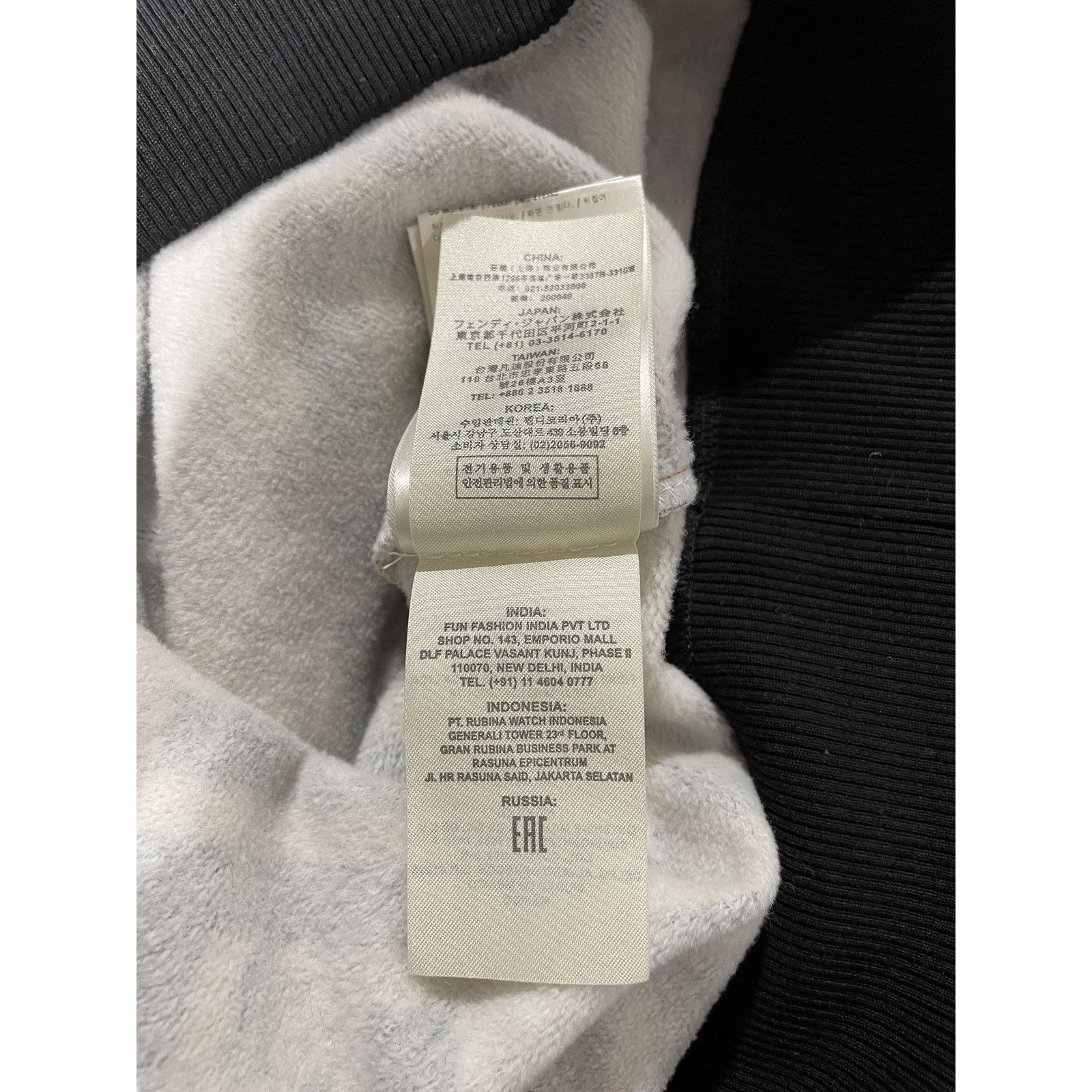 Fendi FENDI PRINTED CREWNECK PULLOVER SIZE MEDIUM PREOWNED Size US M / EU 48-50 / 2 - 4 Thumbnail