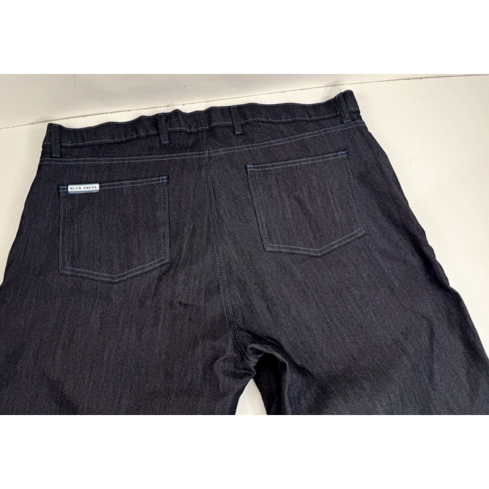 Delta Tom James Jeans - 42 x 30 BLUE DELTA Denim Jean Pants - EXCELLENT Size US 42 / EU 58 - 3 Thumbnail