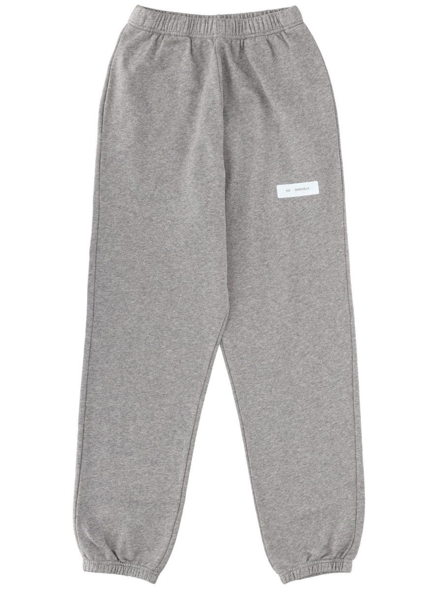MM6 MM6 JOGGER PANTS WITH LOGO - GREY Size 28" / US 6 / IT 42 - 1 Thumbnail