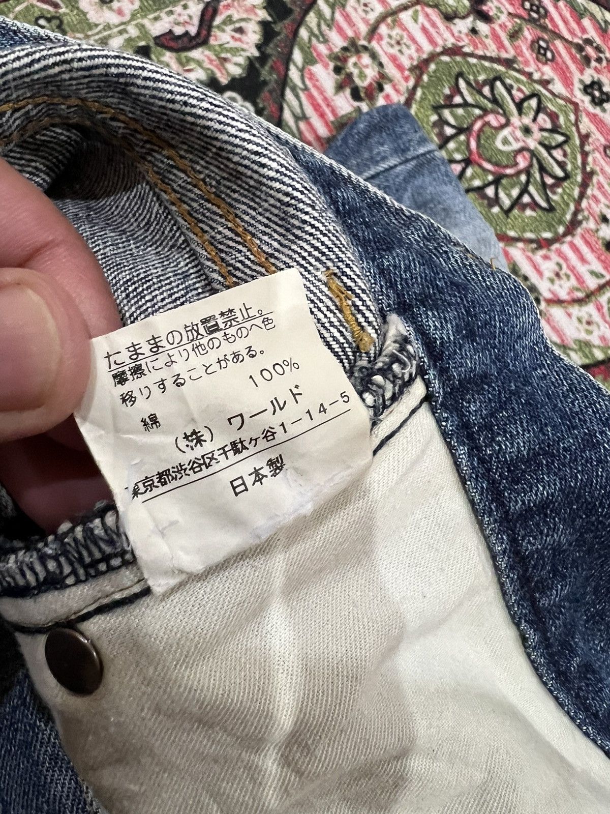 Japanese Brand × Takeo Kikuchi VTG TAKEO KIKUCHI DISTRESSED JEANS VERY RARE Size US 32 / EU 48 - 17 Thumbnail