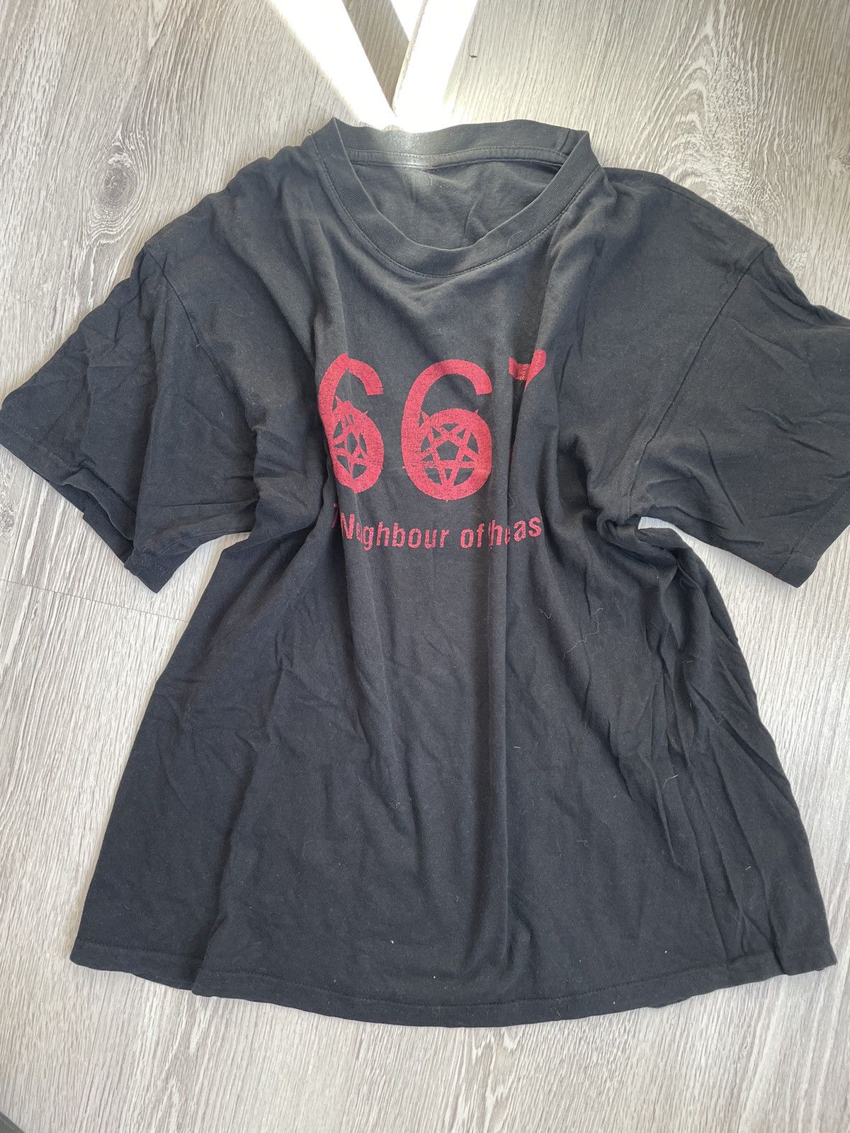 Seditionaries 667 neighbour of the beast T-shirt opium avant garde Y2K Size US L / EU 52-54 / 3 - 4 Thumbnail