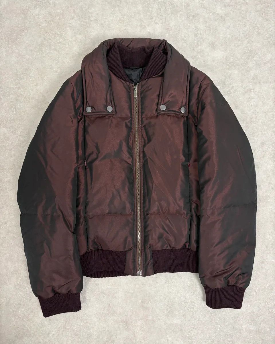 Jil Sander Jil Sander Red Win Hooded Puffer Jacket Size US S / EU 44-46 / 1 - 1 Thumbnail