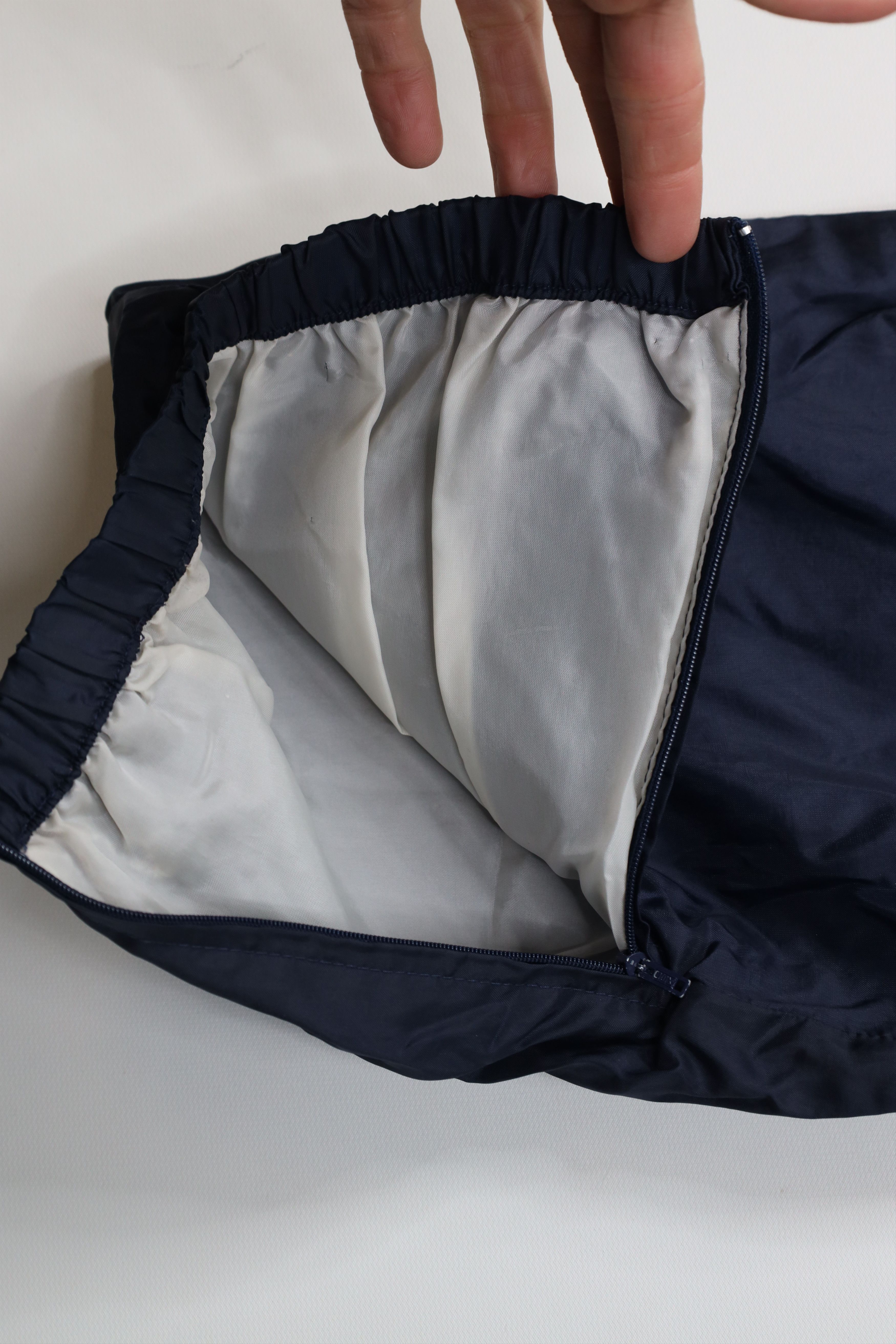 Vintage Vintage 90s University of Michigan Lined Joggers Pants Blue Size US 36 / EU 52 - 7 Thumbnail