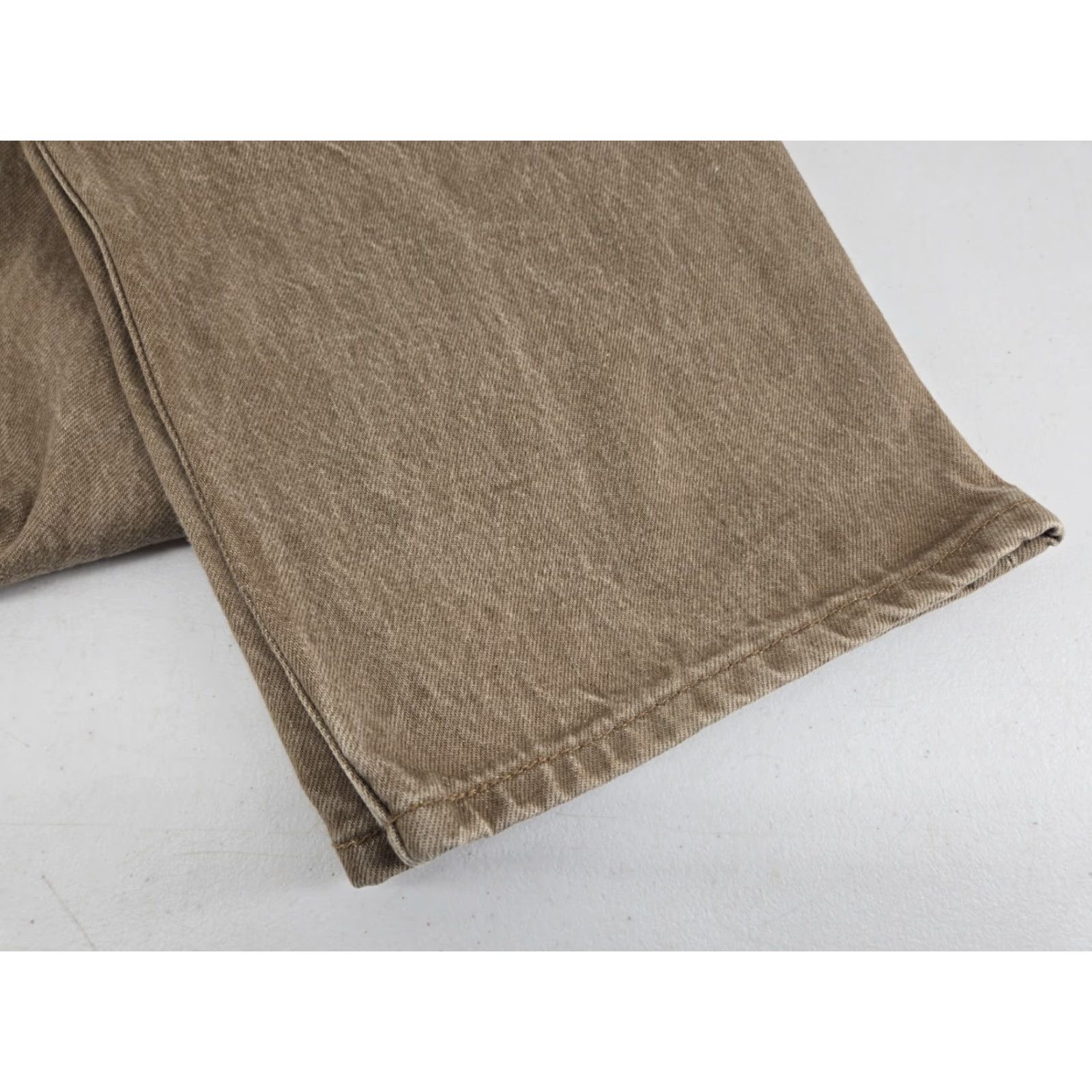 Levi's Levi's 501 Jeans Mens 40x30 Beige Denim Button Fly Regular Fit 5-Pocket Logo USA Size US 40 / EU 56 - 2 Thumbnail