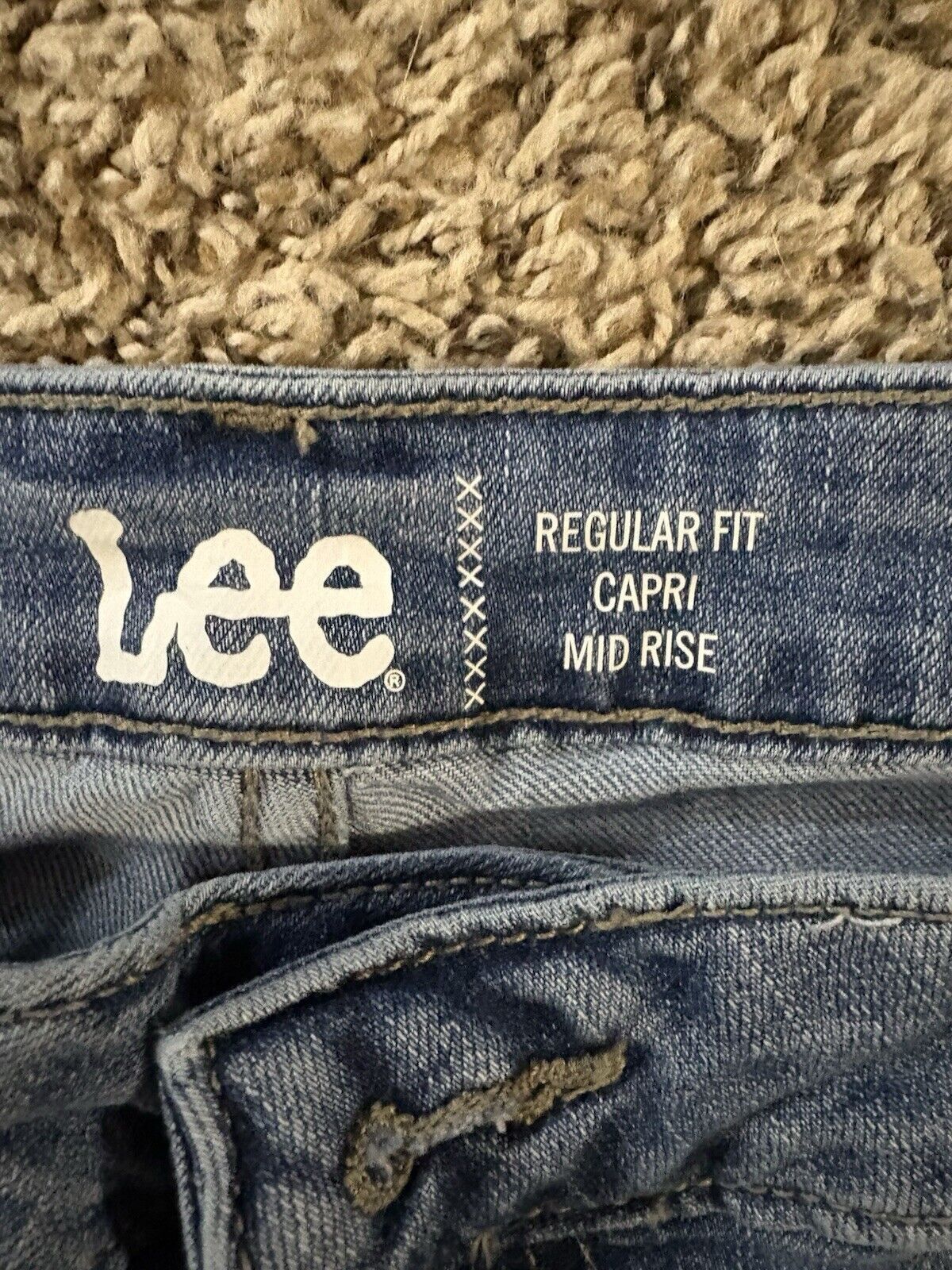 Lee Lee Regular Midrise Jeans Size 20 Vintage 80s Tags Size 42" / US 20 - 6 Thumbnail