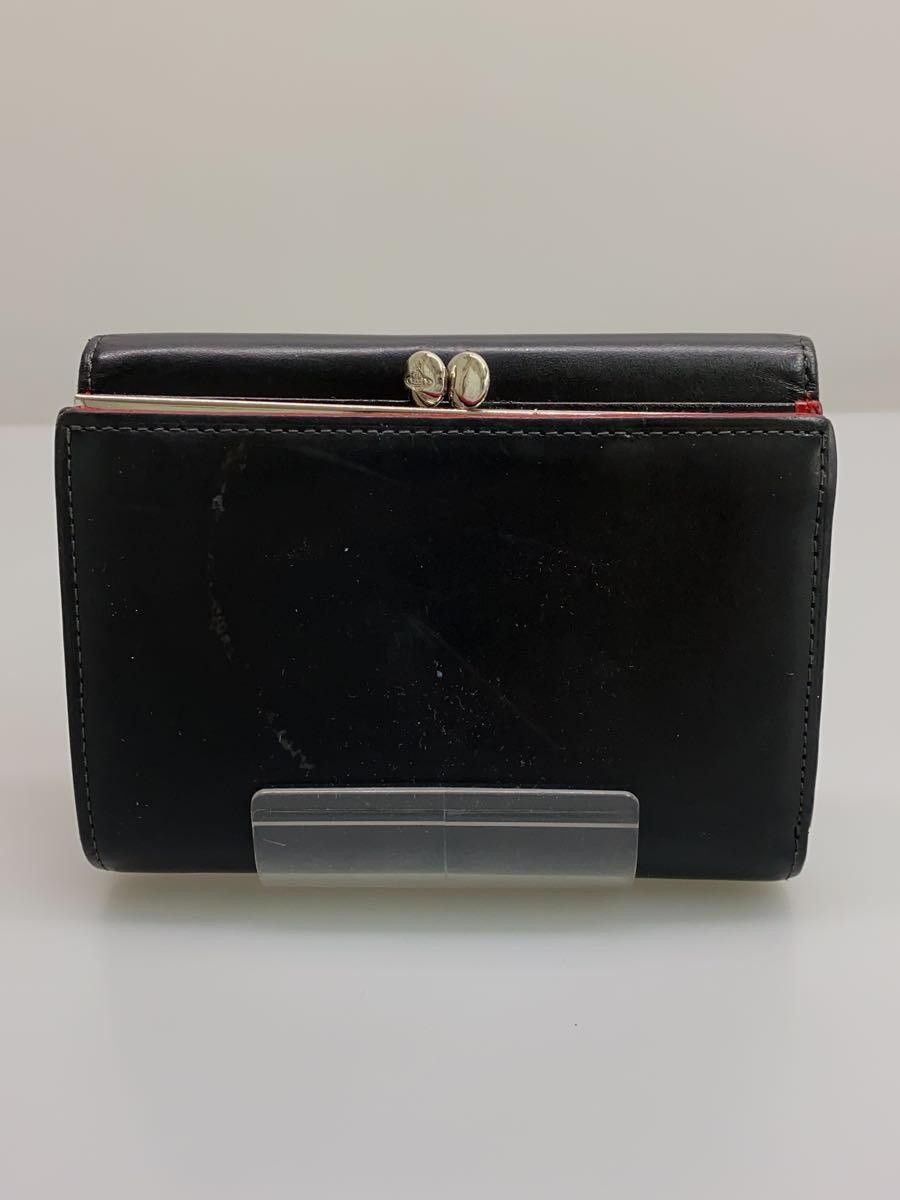 Vivienne Westwood Vivienne Westwood Plain Lthr Bi-Fold Wallet Black Size ONE SIZE - 2 Thumbnail