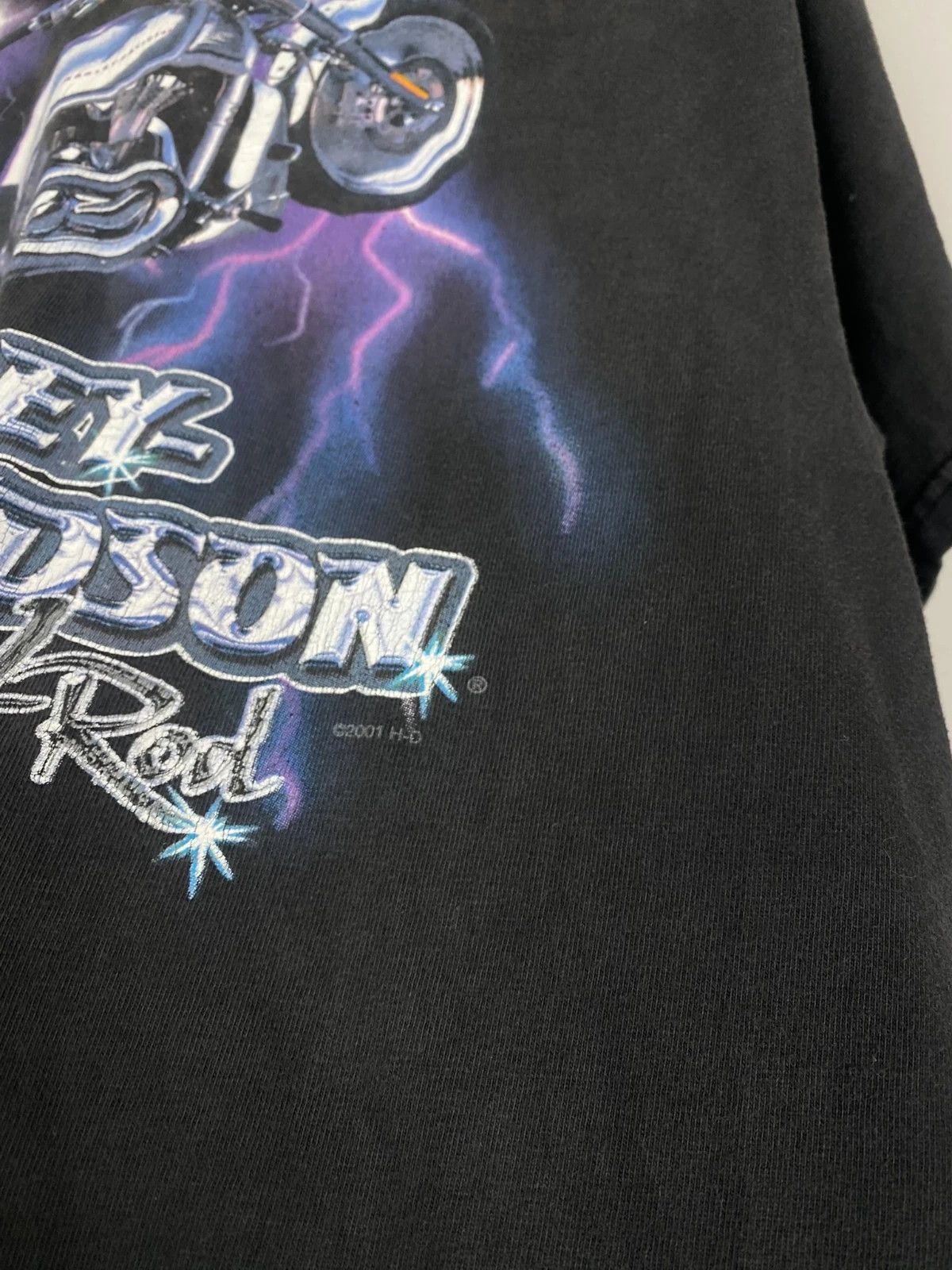 Harley Davidson Harley Davidson T Shirt 2001 The New Revolution Men's Black Size US L / EU 52-54 / 3 - 4 Thumbnail