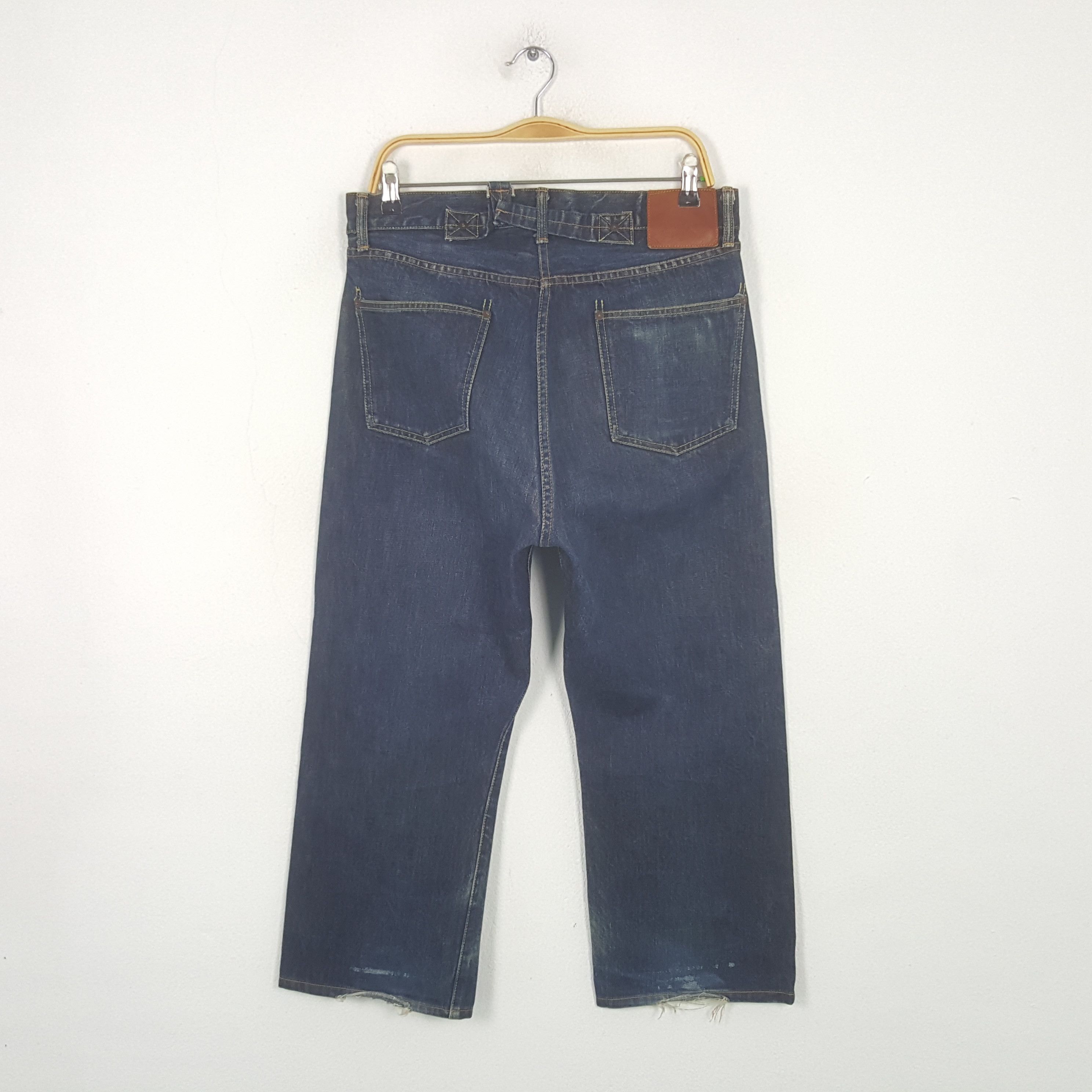 Tenderloin Vintage The Tenderloin Selvedge Baggy Denim Jeans RR13 Size US 32 / EU 48 - 4 Thumbnail