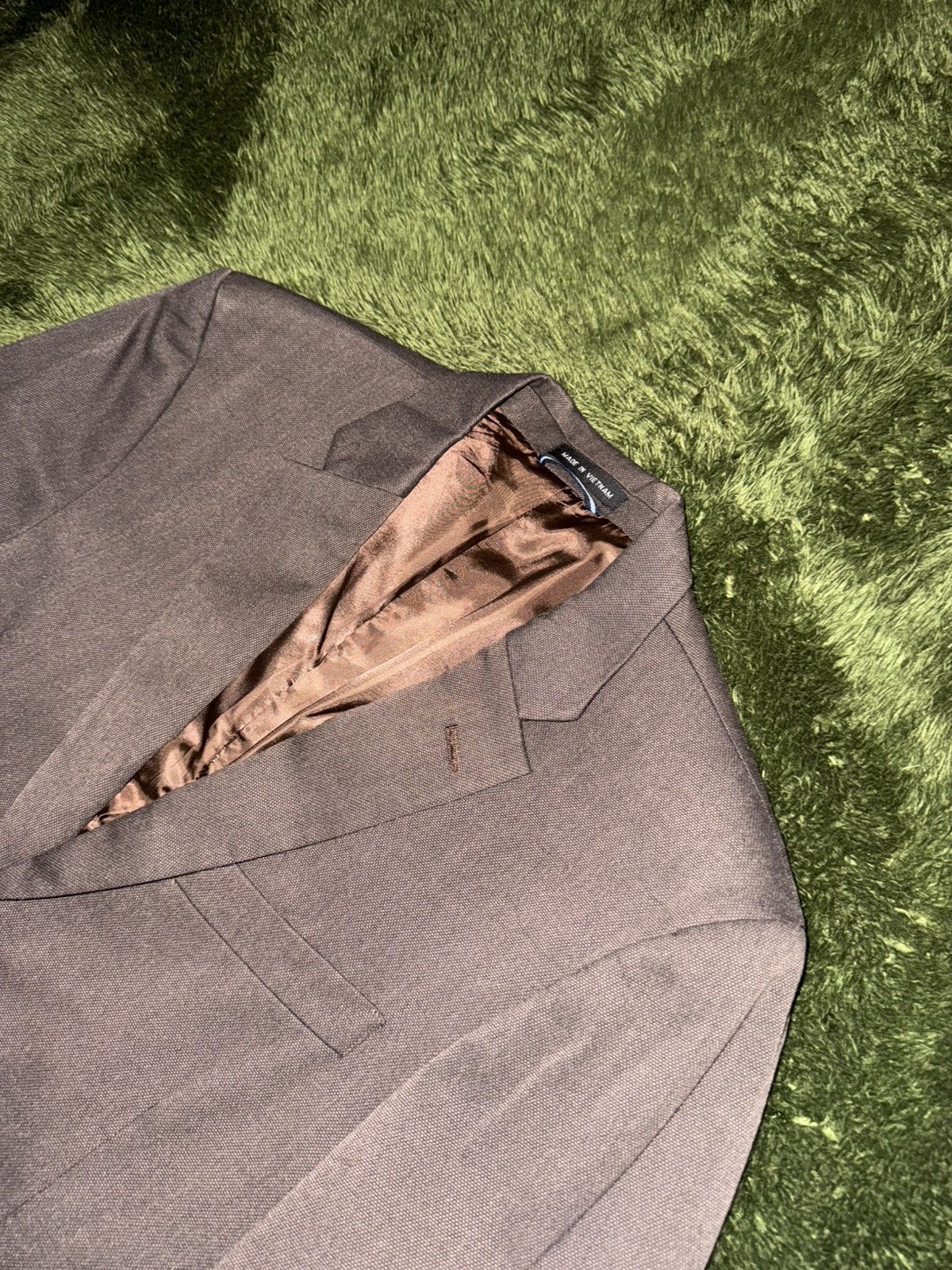 Tommy Hilfiger [40R] Tommy Hilfiger USA Two-Button Classic Fit Blazer Brown Size 40R - 2 Thumbnail