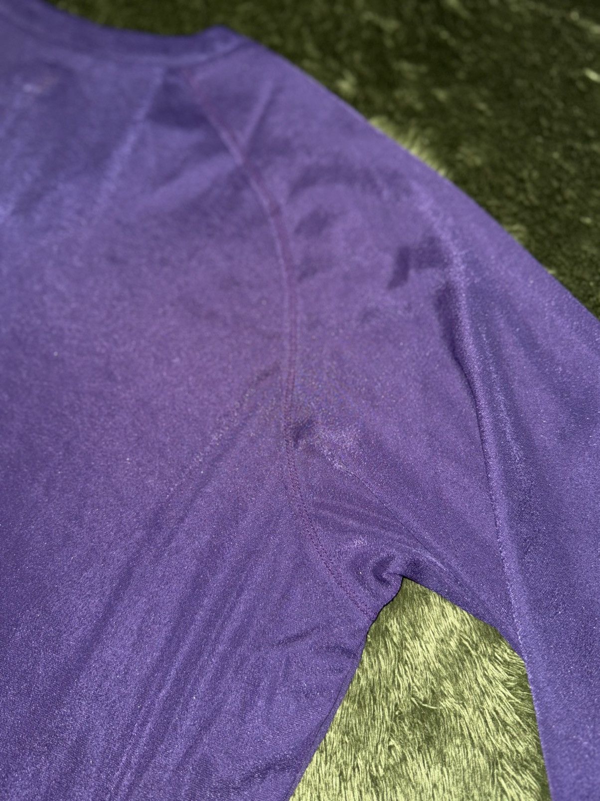 Needles [L] NEEDLES JAPAN poly v-neck cardigan purple Size US L / EU 52-54 / 3 - 9 Thumbnail