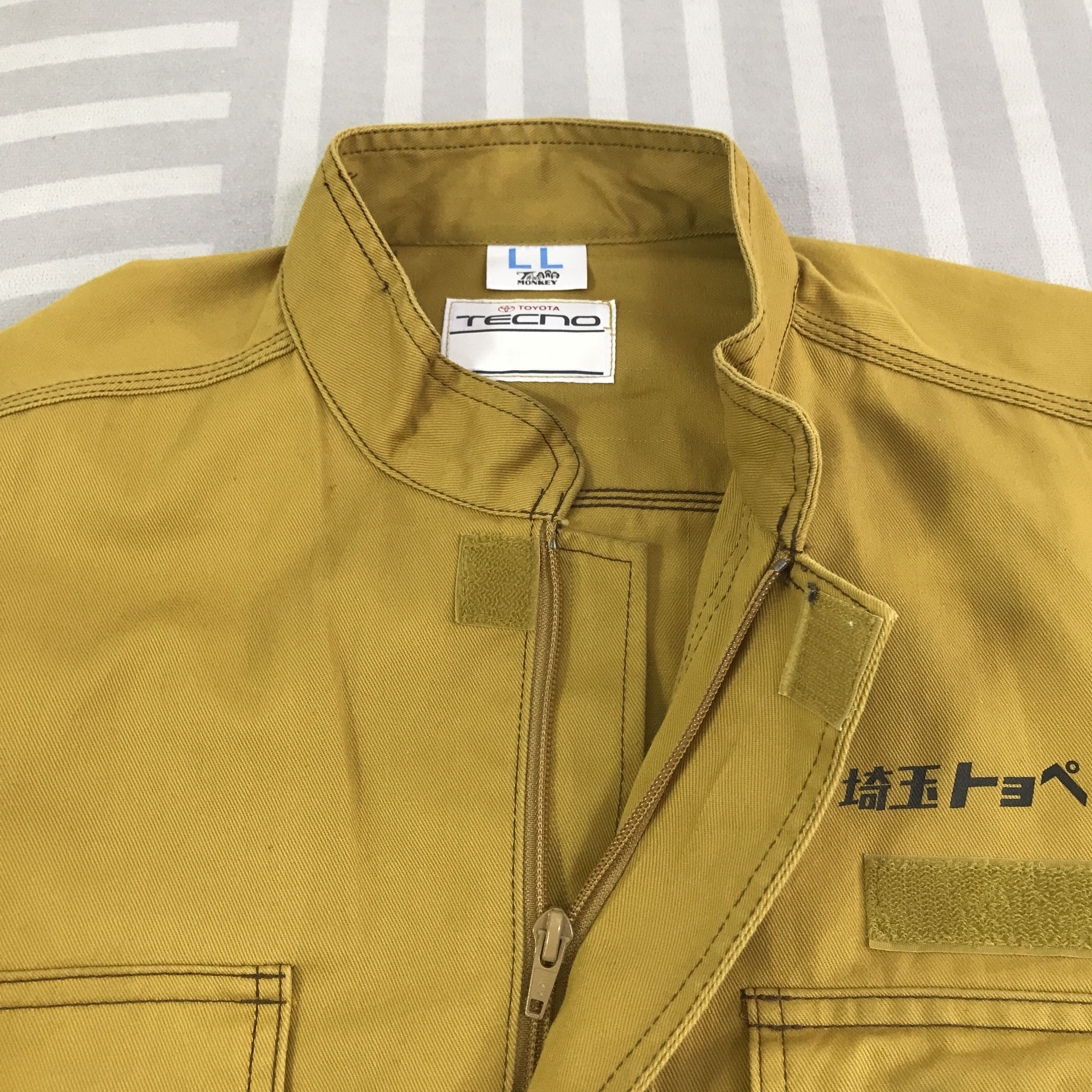 Japanese Brand Vintage Toyota Techno work Coverall Jacket K109B7 Size US L / EU 52-54 / 3 - 10 Thumbnail