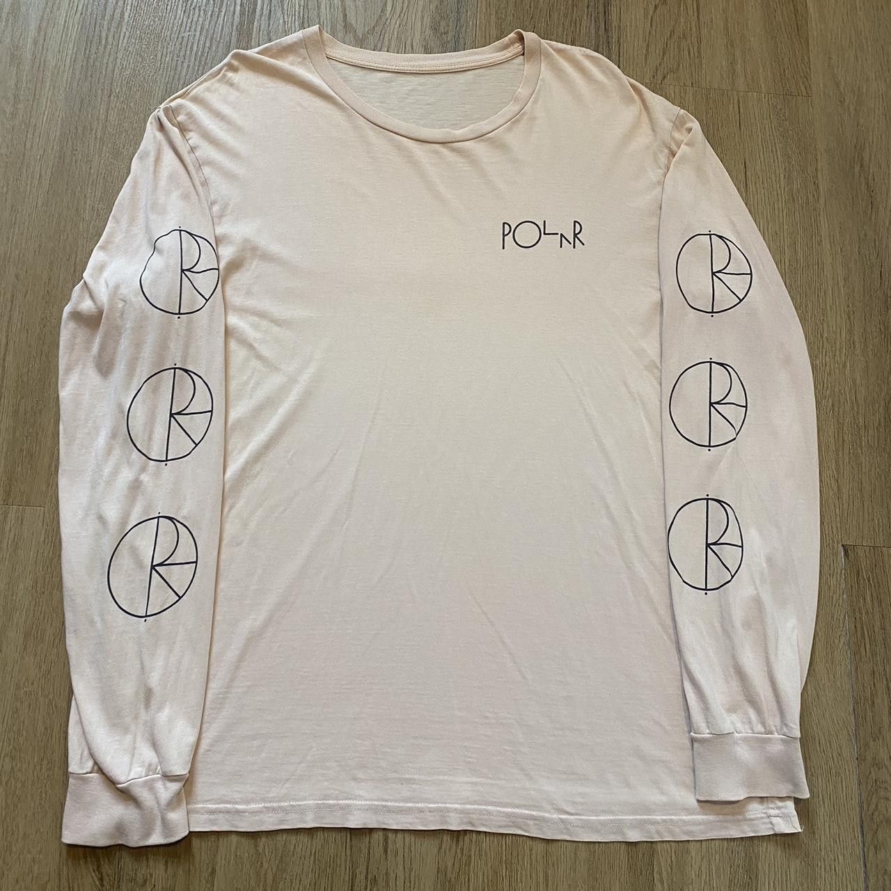 Polar Skate Co. Cream Polar Skate Co long sleeve shirt #skate Size US L / EU 52-54 / 3 - 1 Thumbnail