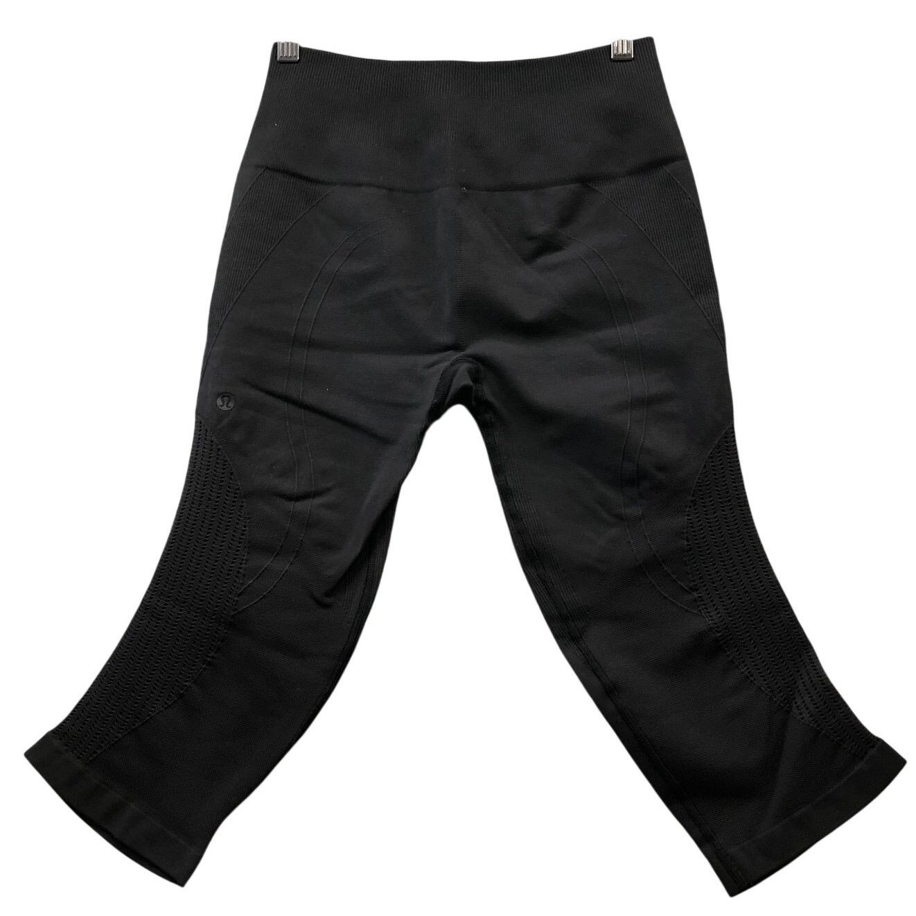 Lululemon Lululemon In The Flow Crop Leggings Women 4 Seamless Medium Size 27" / US 4 / IT 40 - 1 Thumbnail