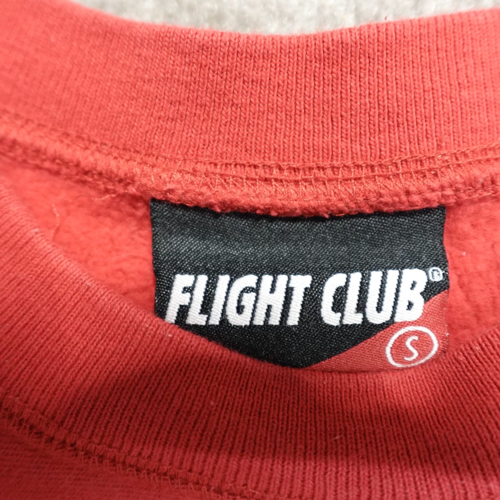 B Sides VINTAGE Fight Club New York Sweatshirt S Red FCNY Official Cotton Gusseted Sides Sweatshirt Mens Crew Neck Long Sleeve Pullover Size US S / EU 44-46 / 1 - 5 Thumbnail