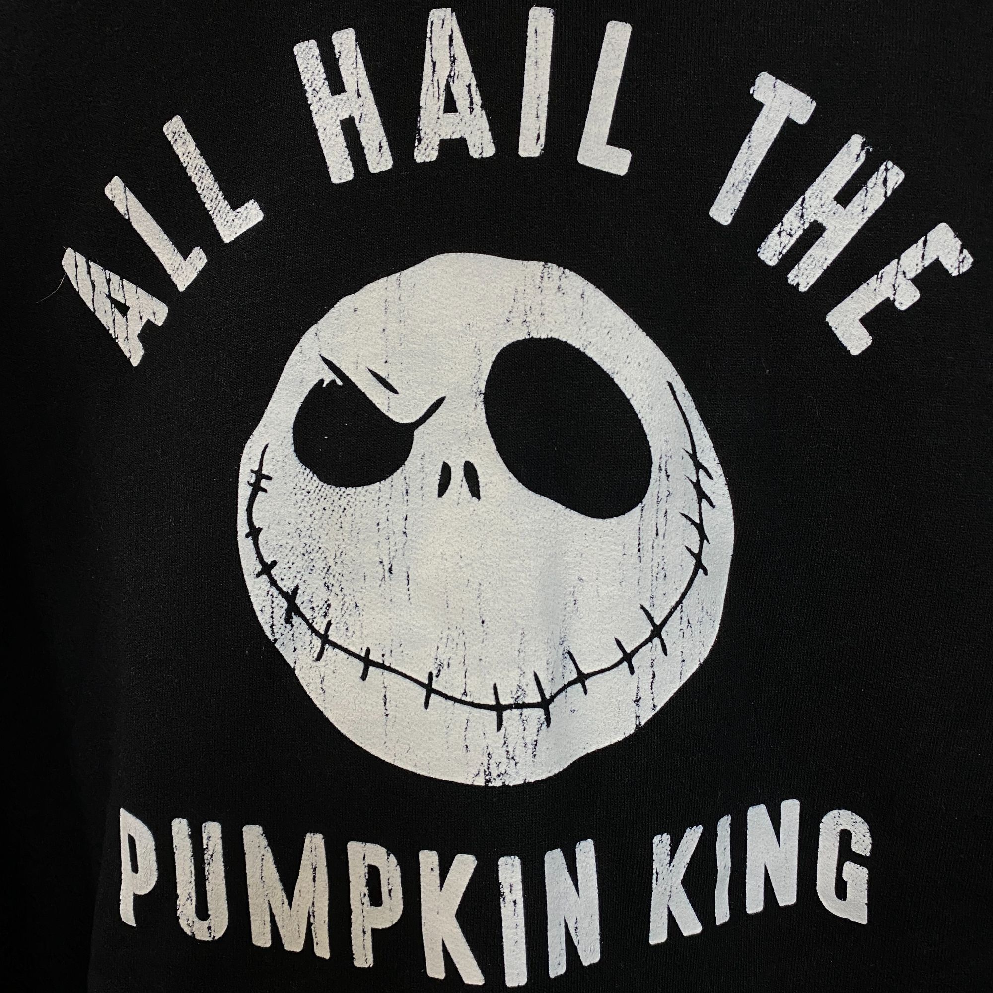 Disney Jack Skellington All Hail The Pumpkin King Hoodie size Smal Size US S / EU 44-46 / 1 - 2 Thumbnail