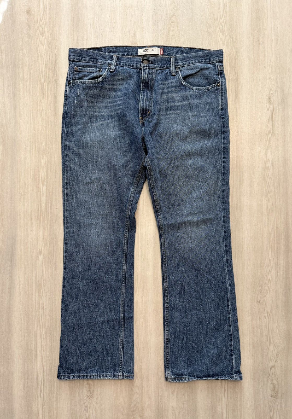 Levi's Vintage Y2K Levis 527 Sz 38x32 Cowboy Bootcut Western Denim Size US 38 / EU 54 - 4 Thumbnail