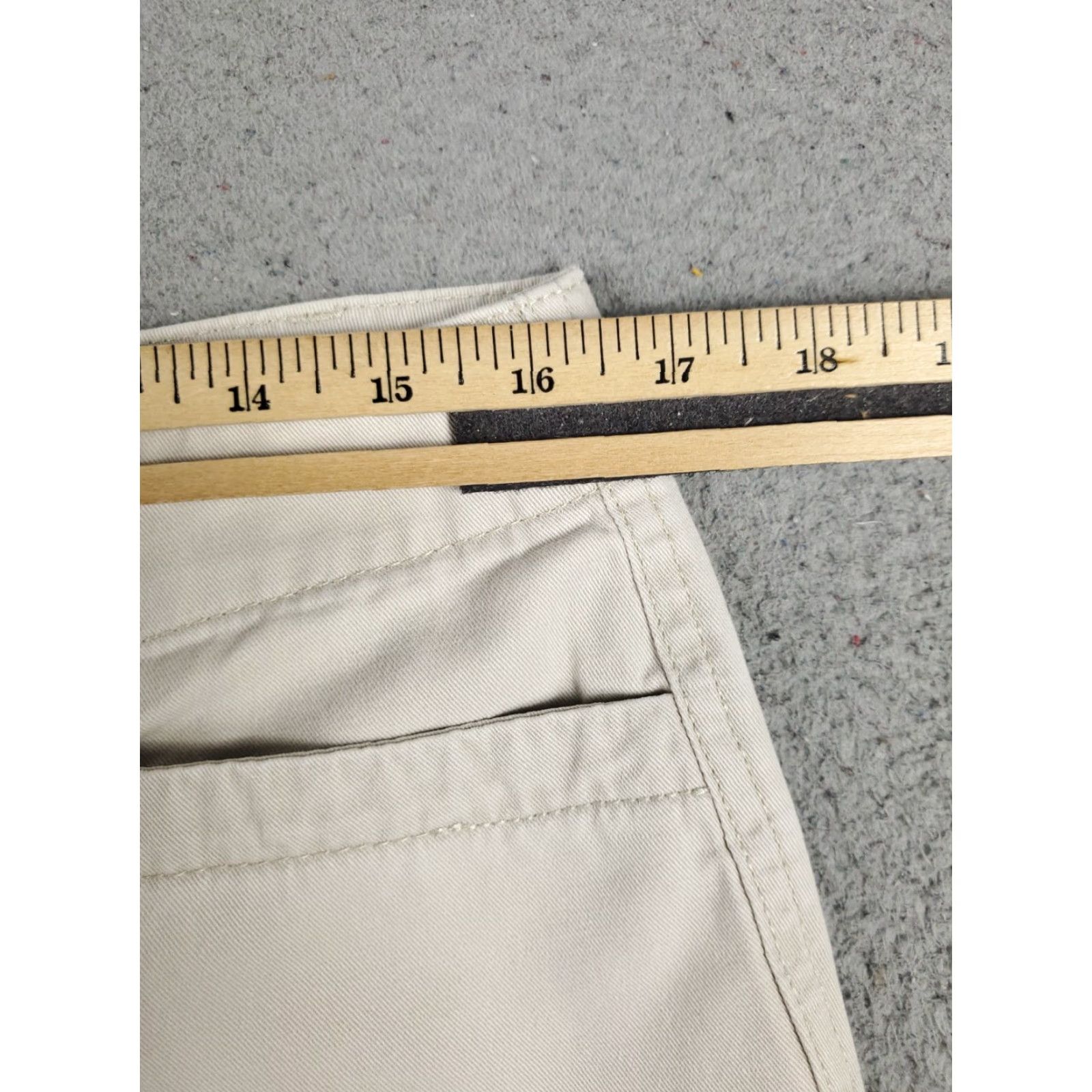 Ralph Lauren Lauren Ralph Lauren Jeans Women's Size 8 32x20 Beige Casual Denim Straight Pants Regular Fit Size 30" / US 8 / IT 44 - 4 Thumbnail