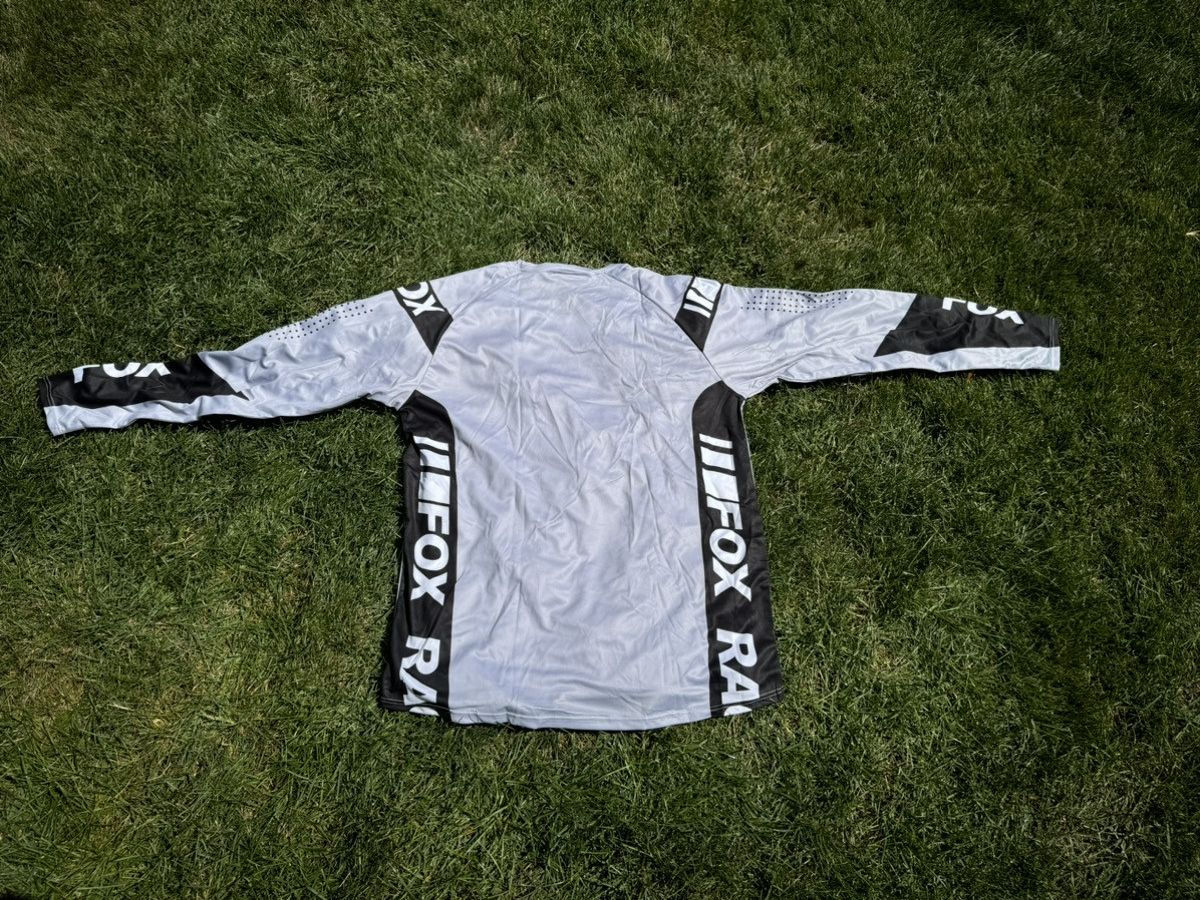 Fox Racing * New * Fox Racing Jersey Grey/Black Size US XXL / EU 58 / 5 - 2 Thumbnail
