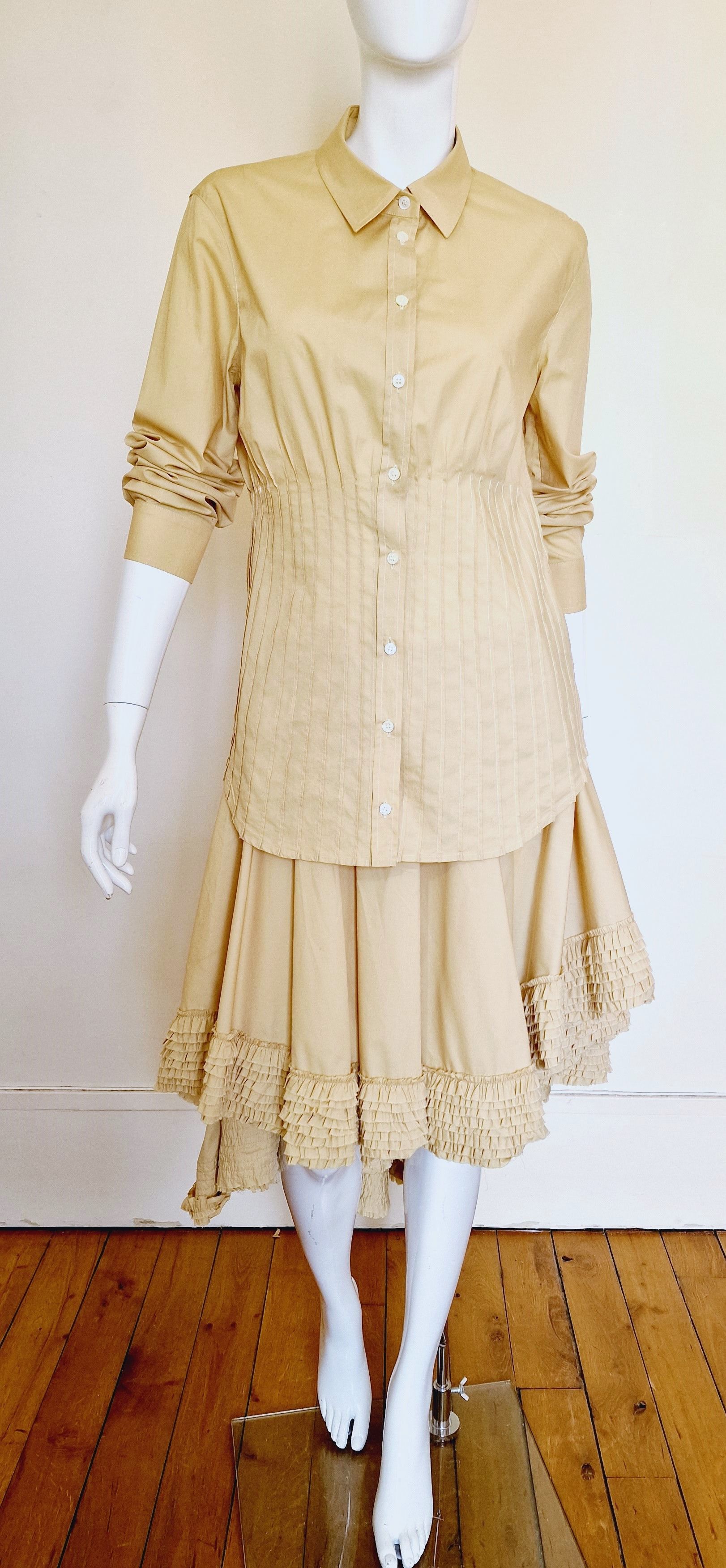 Alexander McQueen Alexander McQueen Dance of the Twisted Bull Runway Dress Size L / US 10 / IT 46 - 4 Thumbnail