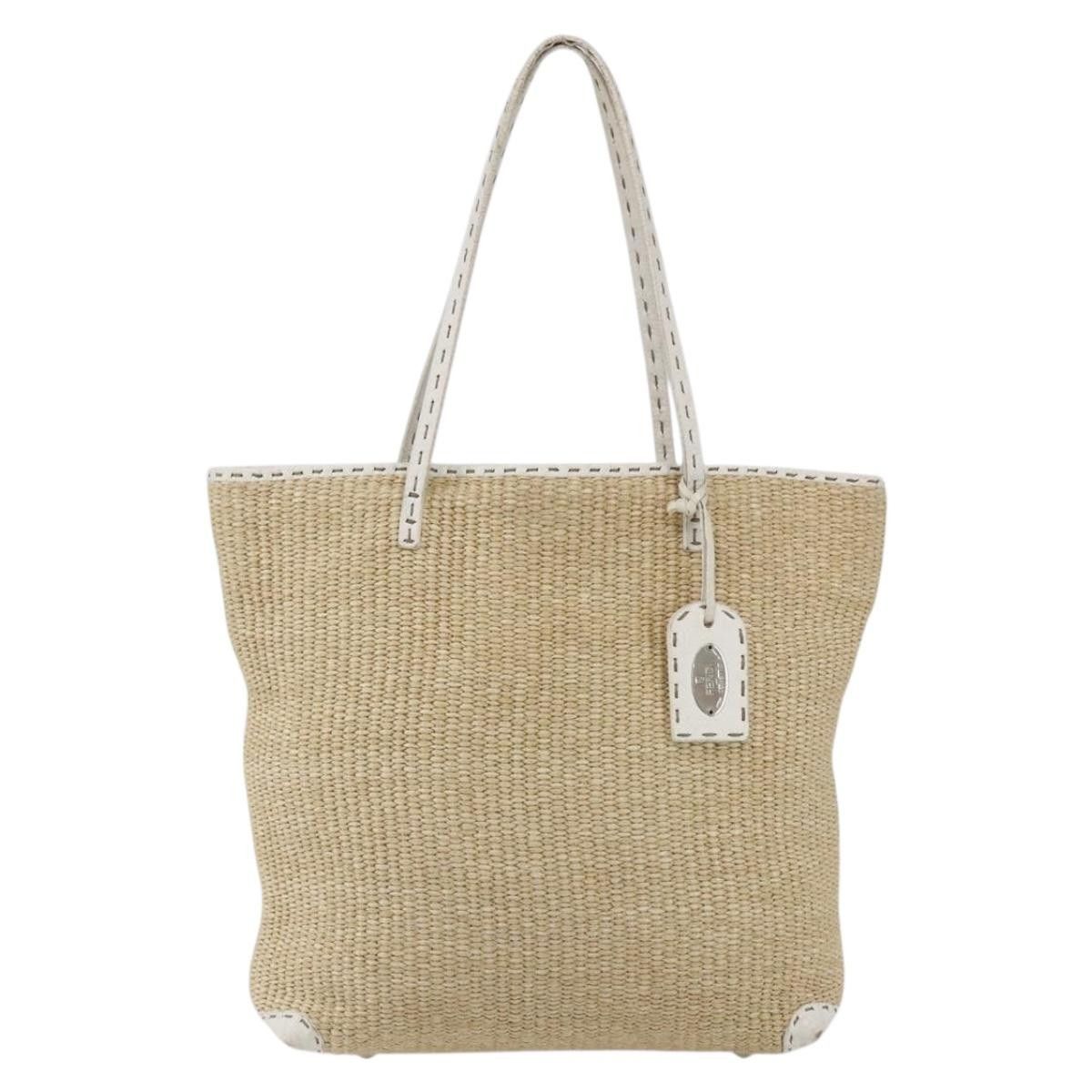 Fendi Fendi Selleria Tote Bag Raffia Size ONE SIZE - 1 Thumbnail