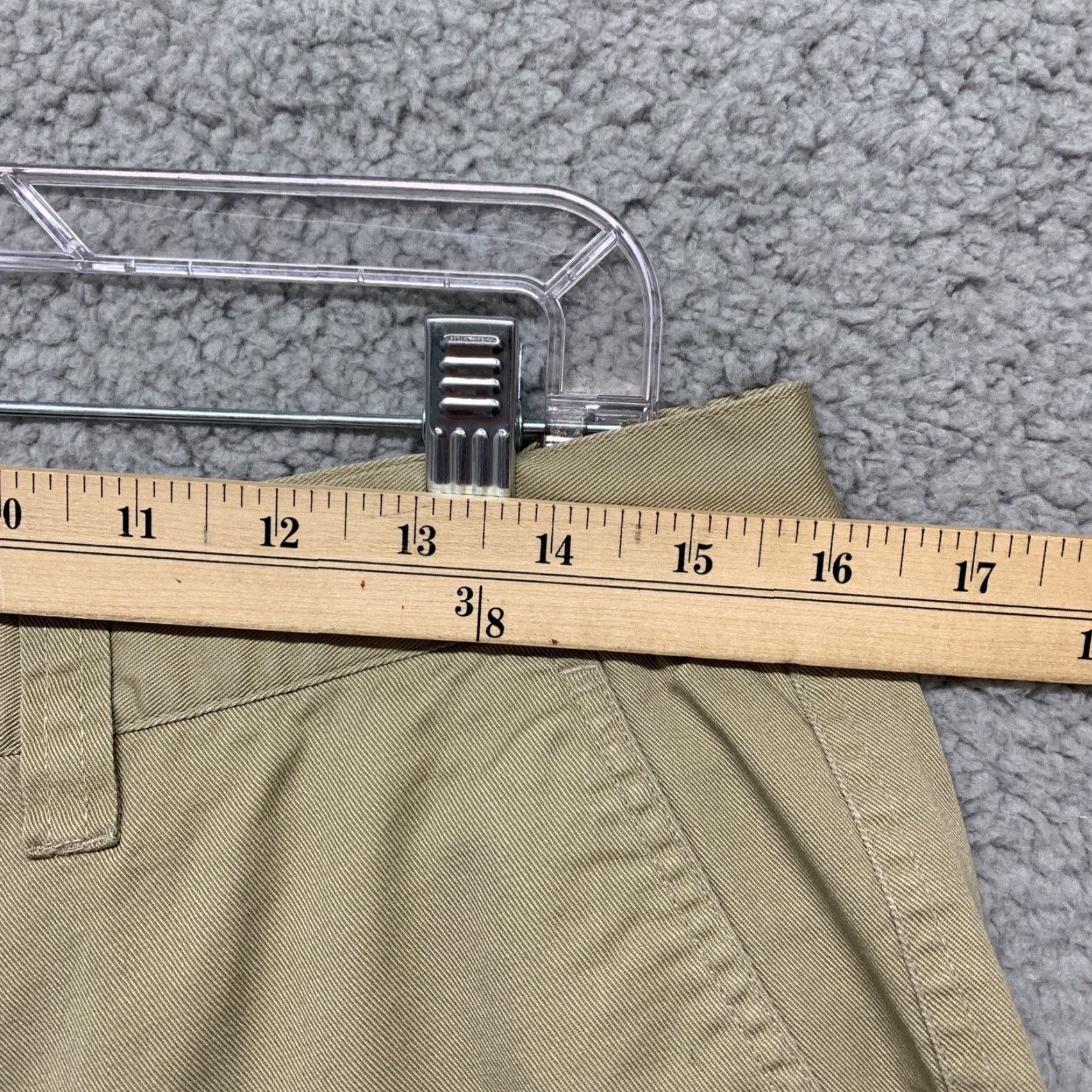 Denime Godbody Denim Cargo Mens Cargo Shorts Tan Size 36 Drawstring Legs Brown Cotton 5-Pocket Design Belt Loops Regular Size US 36 / EU 52 - 6 Thumbnail