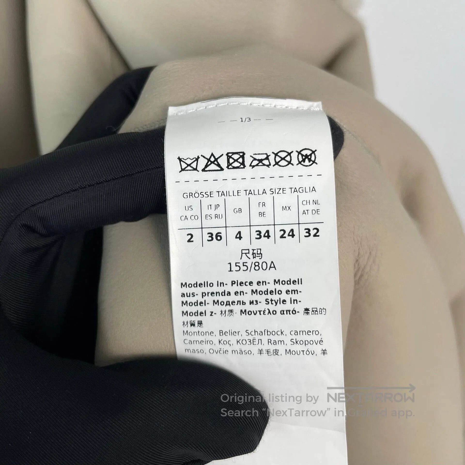 Maxmara Classic Long Wool Hooded Coat 36.