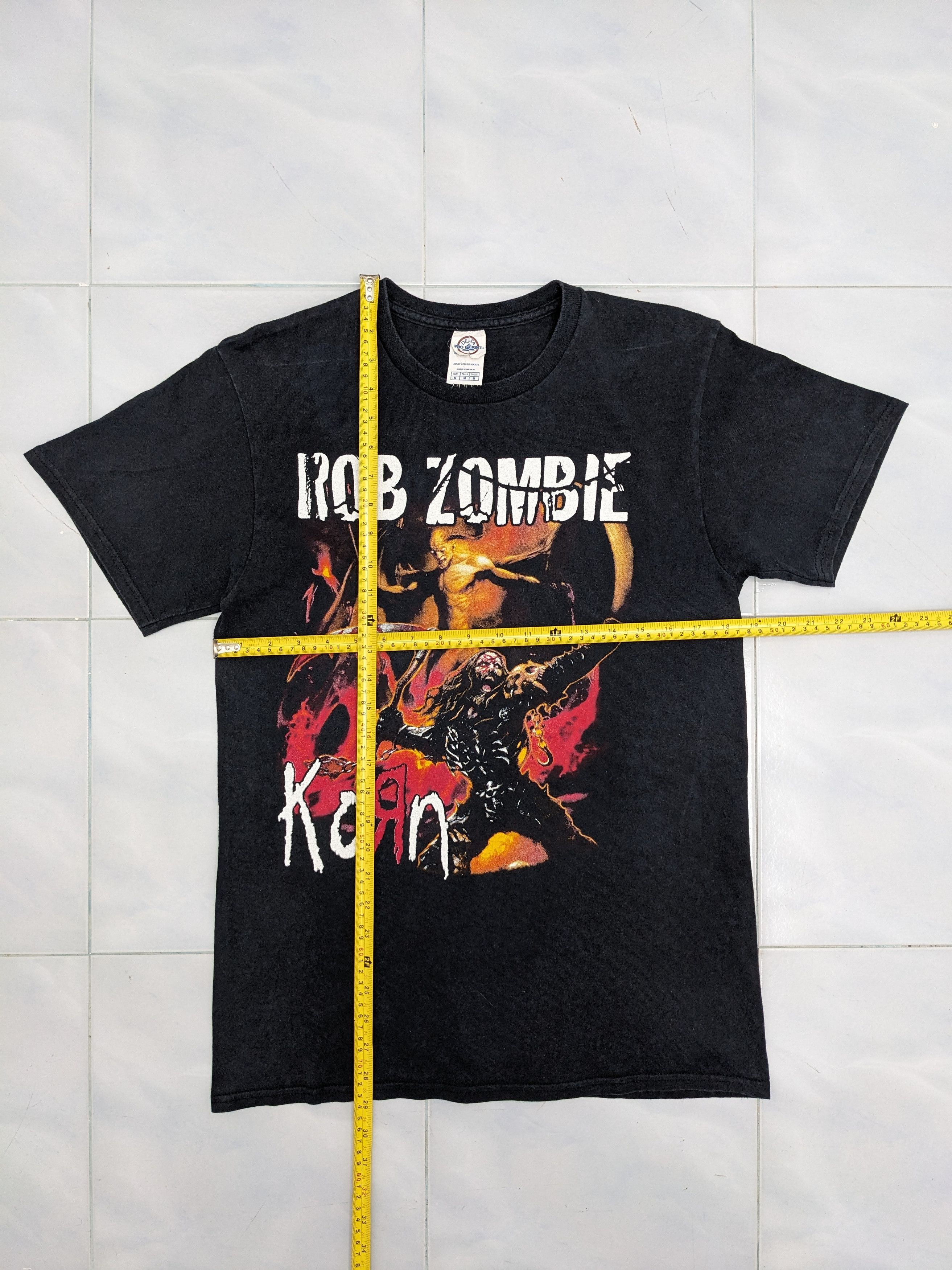 Band Tees VINTAGE KORN ROB ZOMBIE ROCKVILLE FESTIVAL TSHIRT Size US M / EU 48-50 / 2 - 6 Thumbnail