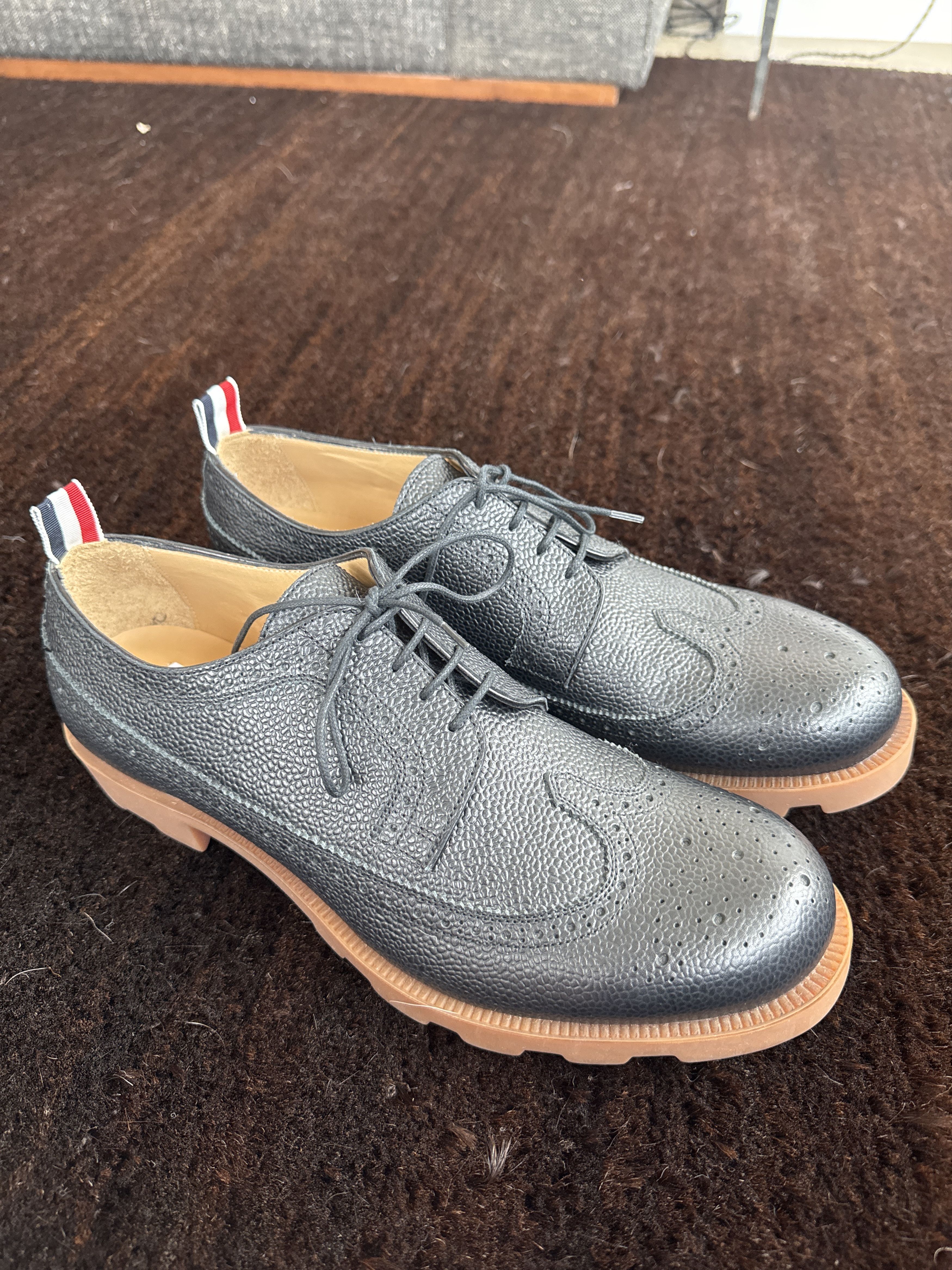 Thom Browne Thom Browne Panama Longline Leather Brogues Size US 11 / EU 44 - 1 Thumbnail