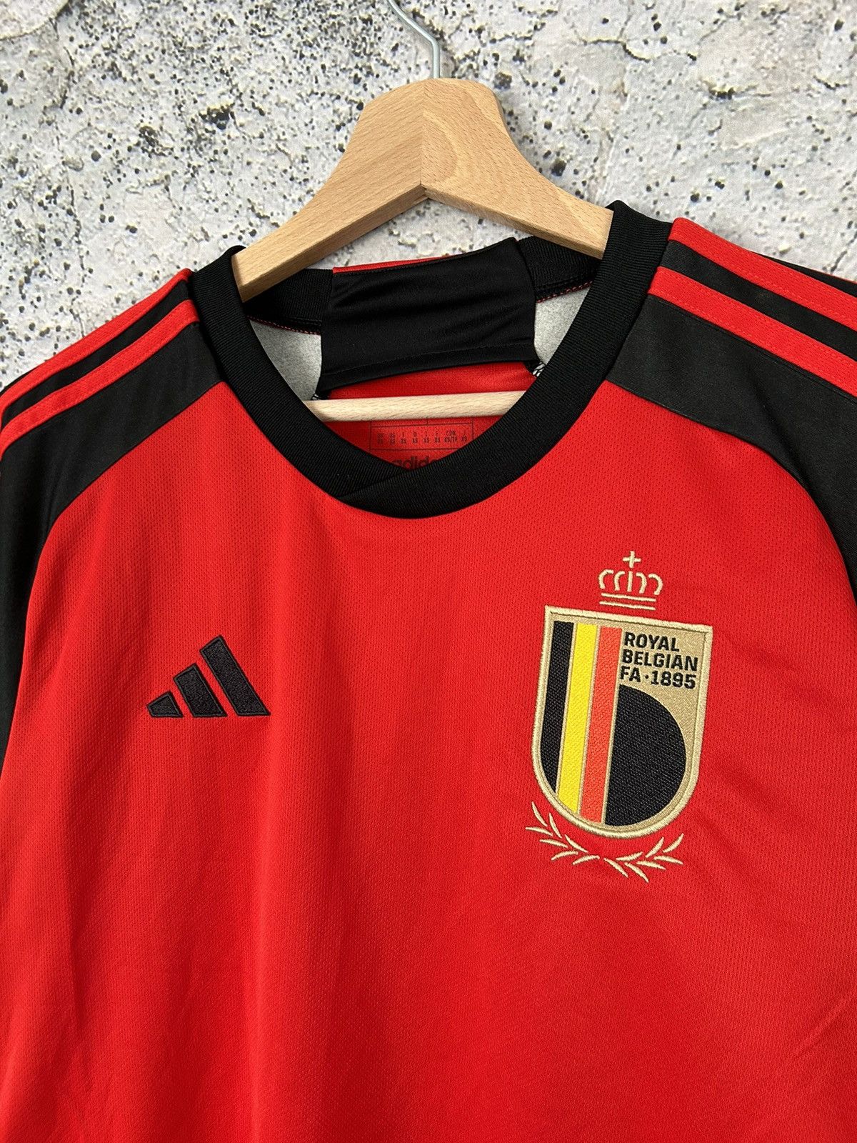 Adidas Adidas Belgium Soccer Jersey Football Retro World Cup Size US XS / EU 42 / 0 - 3 Thumbnail