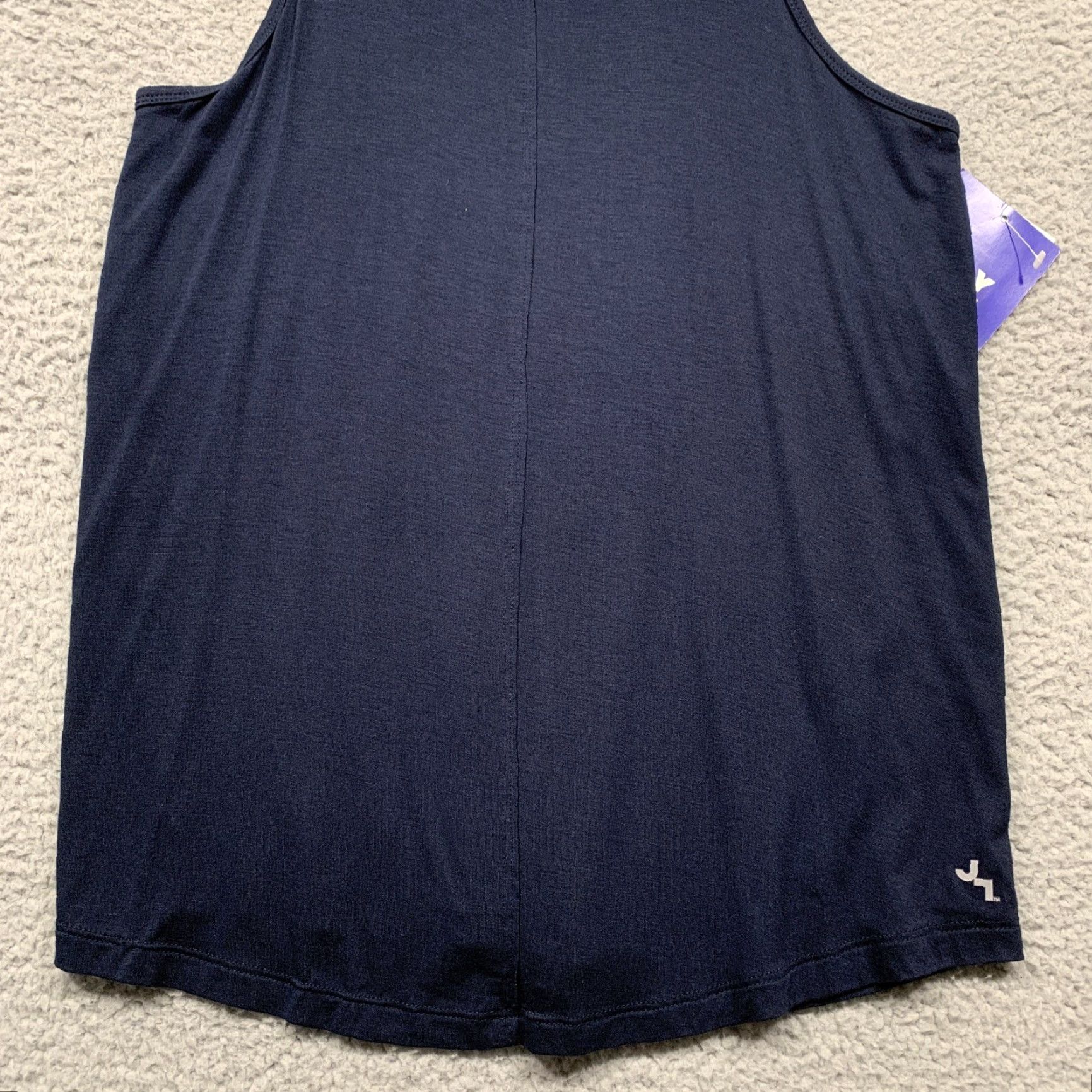 Vintage Joy Lab Athletic Racerback Tank Top Womens XS Scoop Neck Dark Blue NWT Logo Size XS / US 0-2 / IT 36-38 - 3 Thumbnail