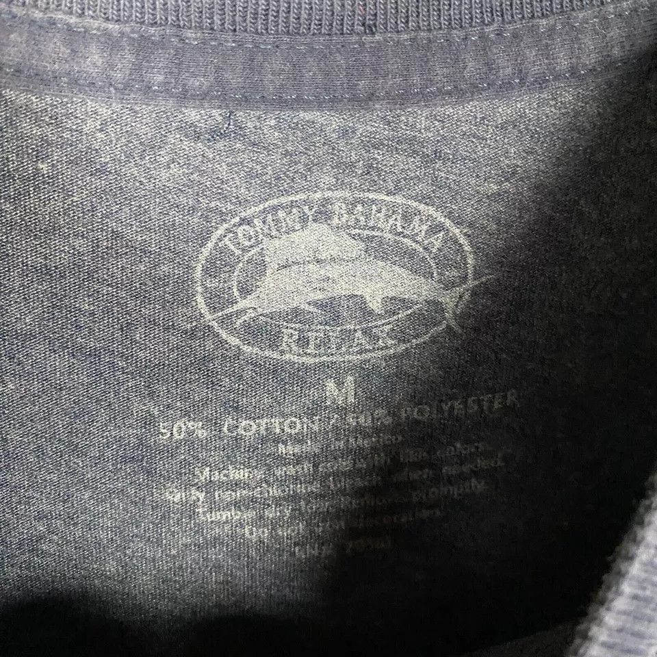 Tommy Bahama Tommy Bahama T-Shirt Men's Medium Graphic Print Casual M Size US M / EU 48-50 / 2 - 2 Thumbnail