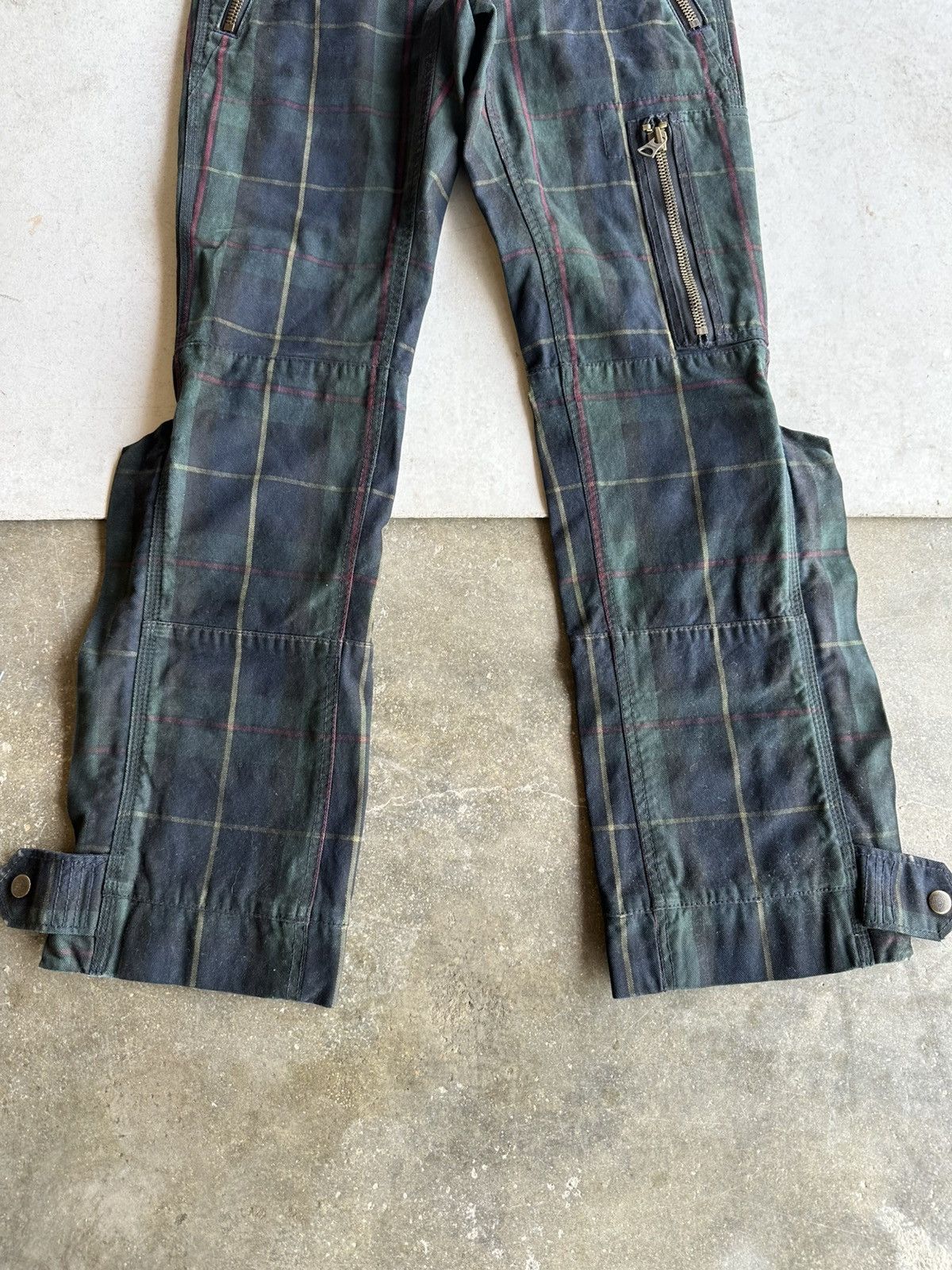 RRL Ralph Lauren RARE🔥🔥 Vintage RALPH LAUREN Check Tartan Bondage Punk Conmar Size US 30 / EU 46 - 5 Thumbnail