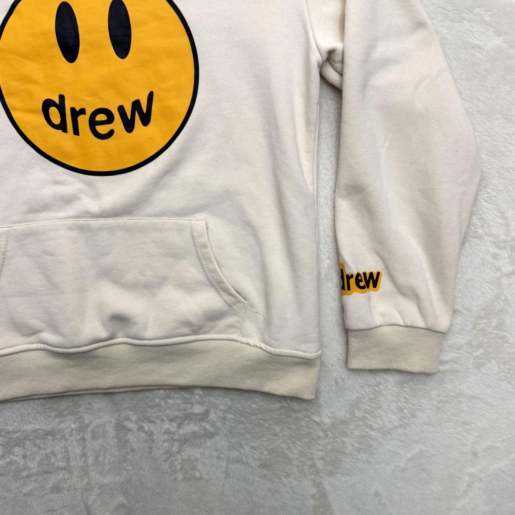 Drew House Drew House Hoodie Mens Medium White Graphic Print Pullover Crew Neck with Hooded Pockets Logo Size US M / EU 48-50 / 2 - 5 Thumbnail